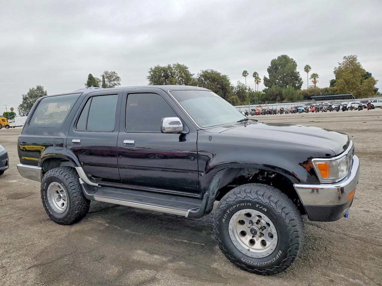 1993 Toyota 4runner Sr5 V6 Black vin: JT3VN29VXP0013757