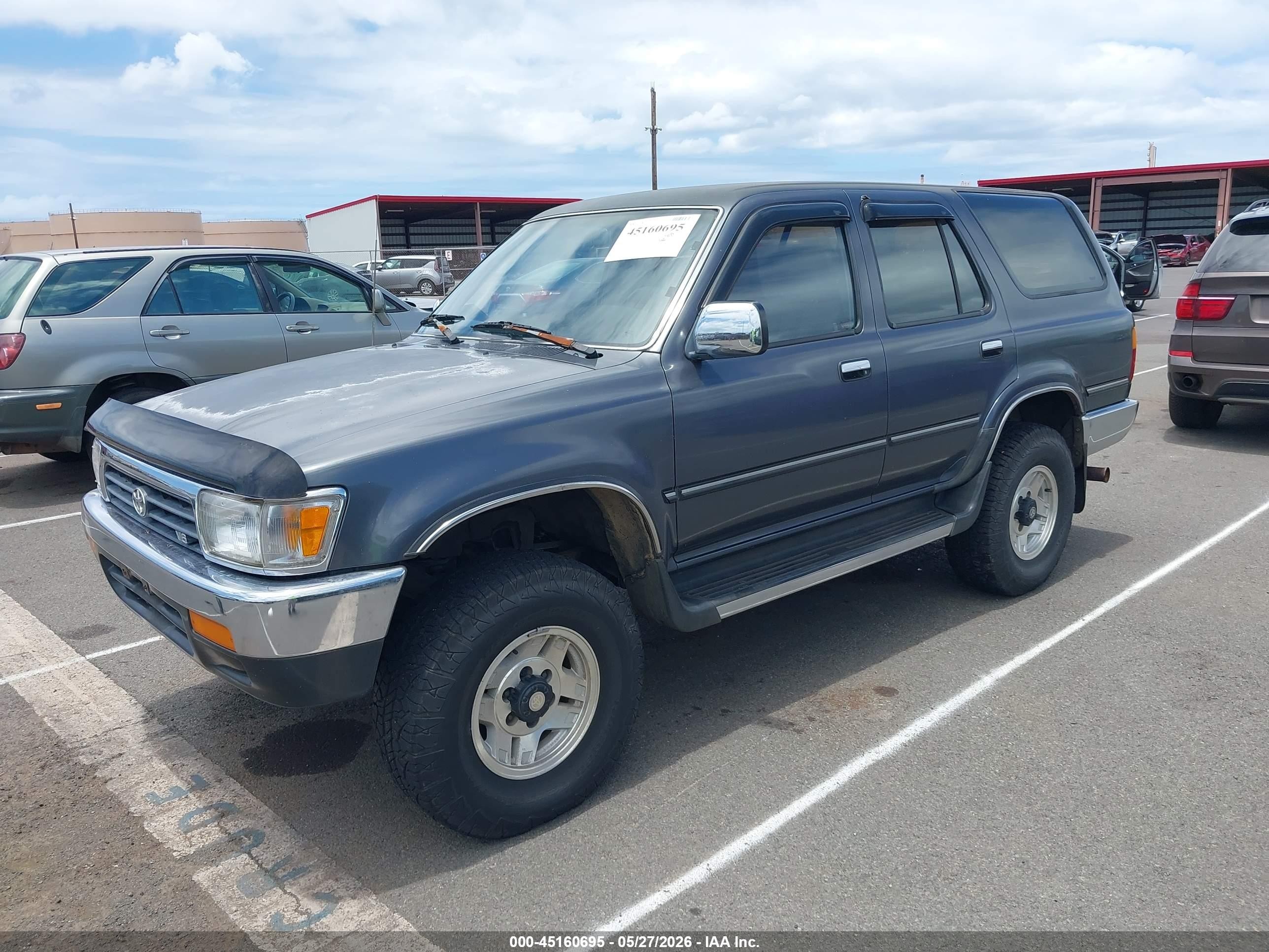 1992 Toyota 4runner Vn39 Sr5 Gray vin: JT3VN39W0N8043458