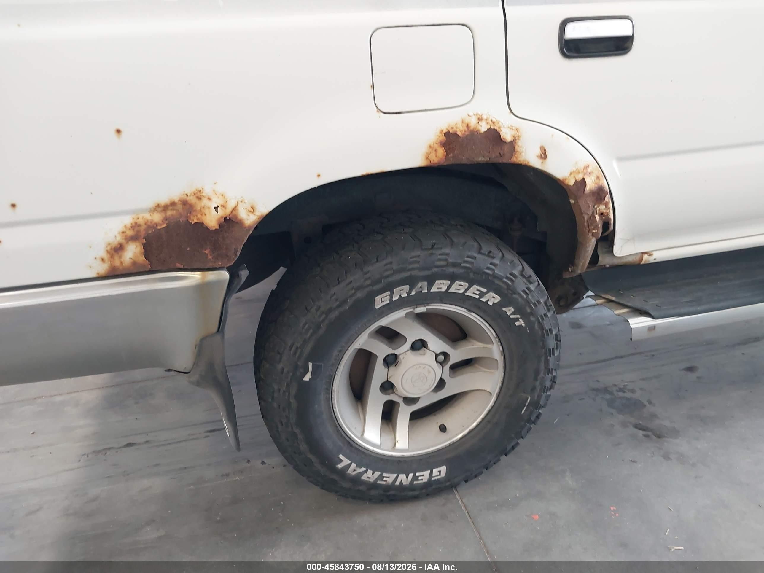 1990 Toyota 4runner Vn39 Sr5 White vin: JT3VN39W1L0027653