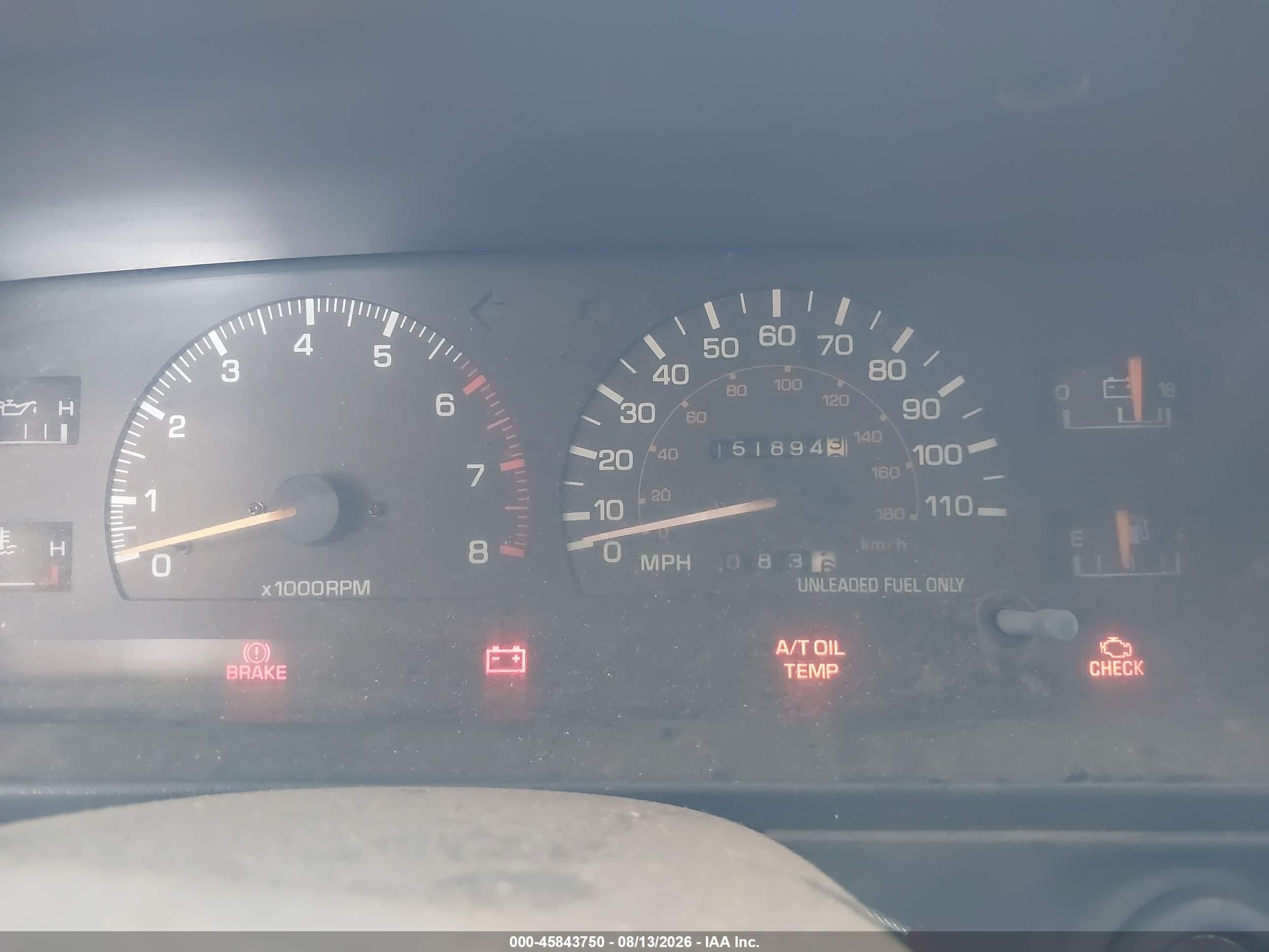 1990 Toyota 4runner Vn39 Sr5 White vin: JT3VN39W1L0027653