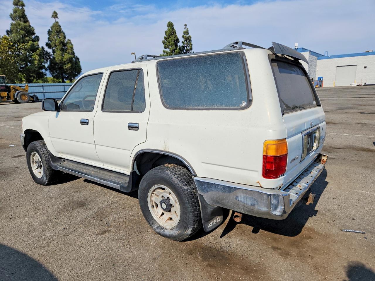 1995 Toyota 4runner Sr5 V6 White vin: JT3VN39W1P0112692