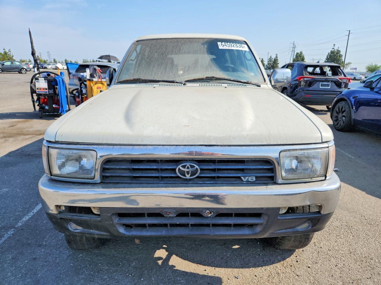 1995 Toyota 4runner Sr5 V6 White vin: JT3VN39W1P0112692