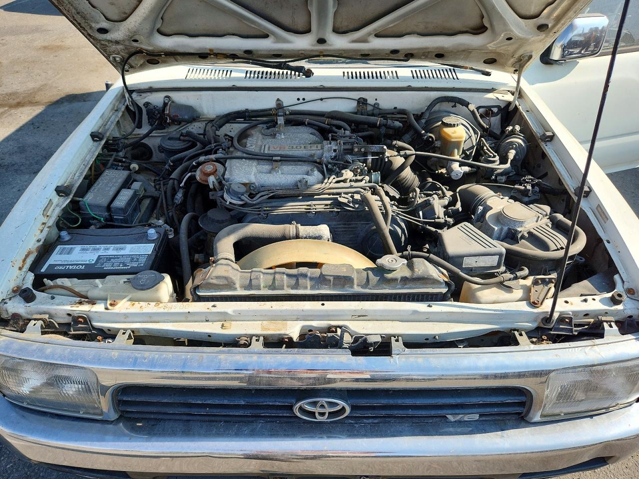 1995 Toyota 4runner Sr5 V6 White vin: JT3VN39W1P0112692