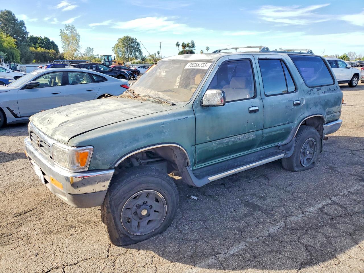 1994 Toyota 4runner Green vin: JT3VN39W1R0153925