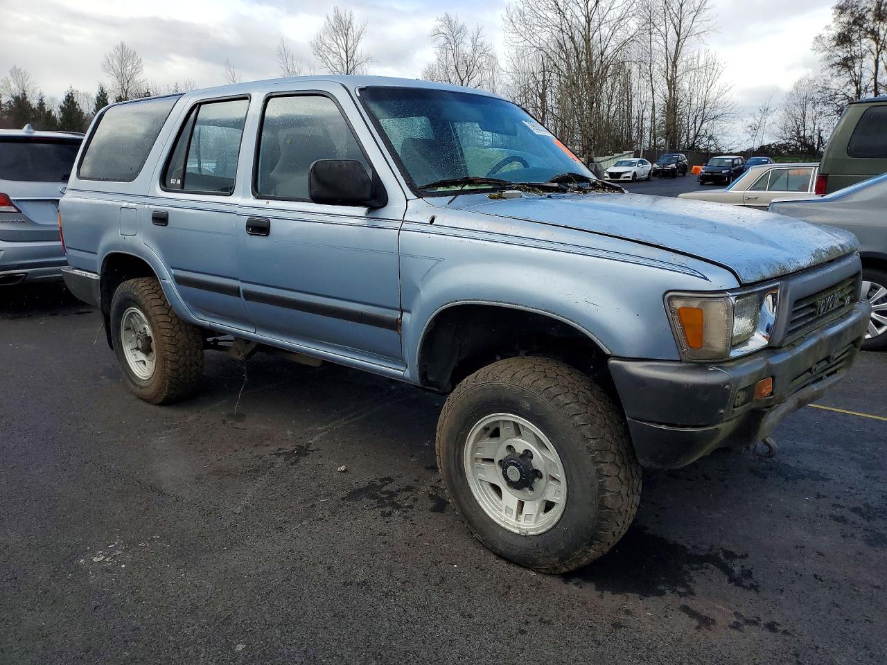 1990 Toyota 4runner Sr5 V6 Blue vin: JT3VN39W2L8005131