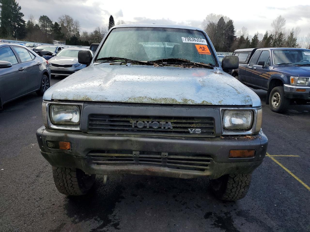 1990 Toyota 4runner Sr5 V6 Blue vin: JT3VN39W2L8005131