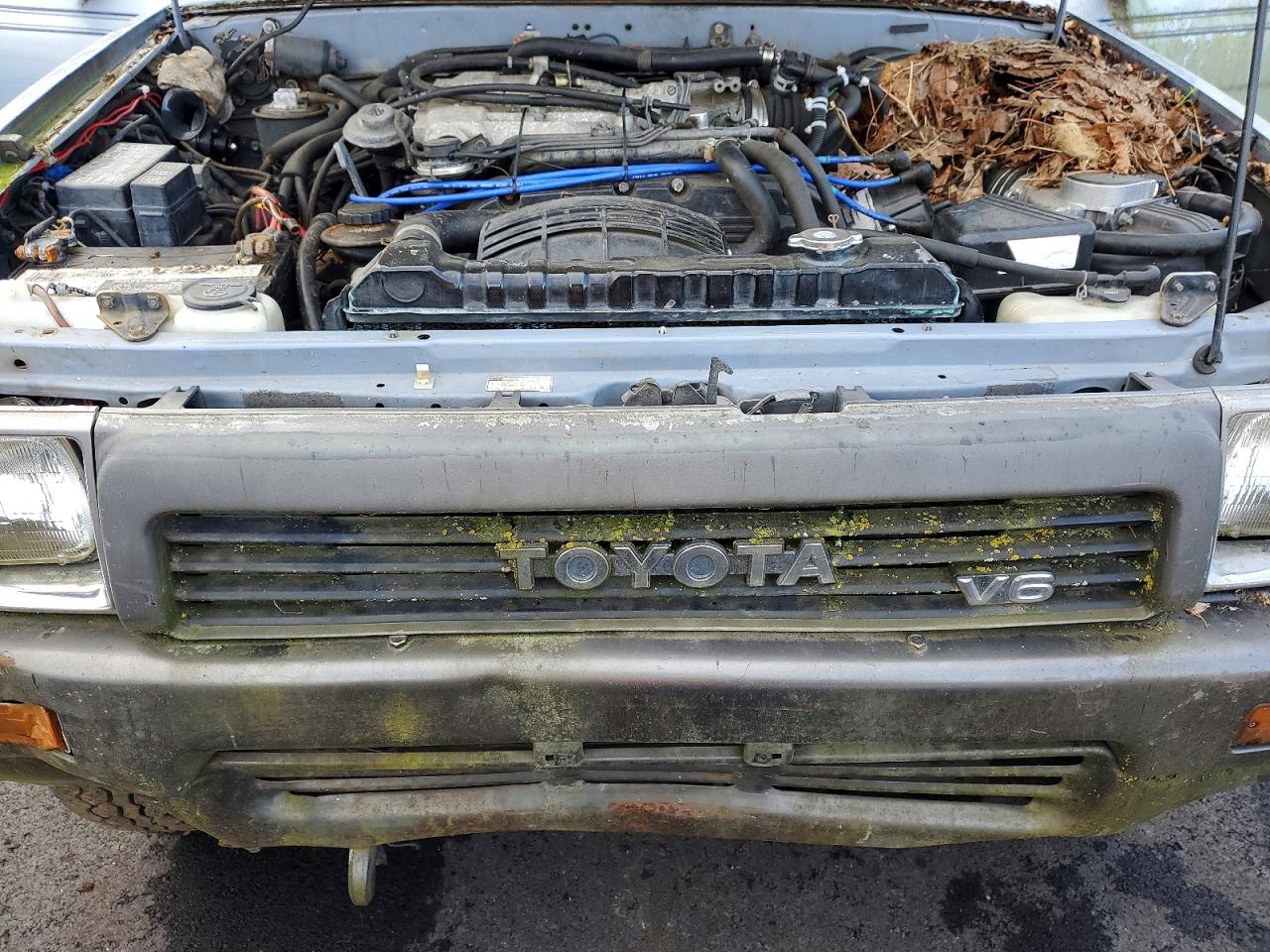 1990 Toyota 4runner Sr5 V6 Blue vin: JT3VN39W2L8005131