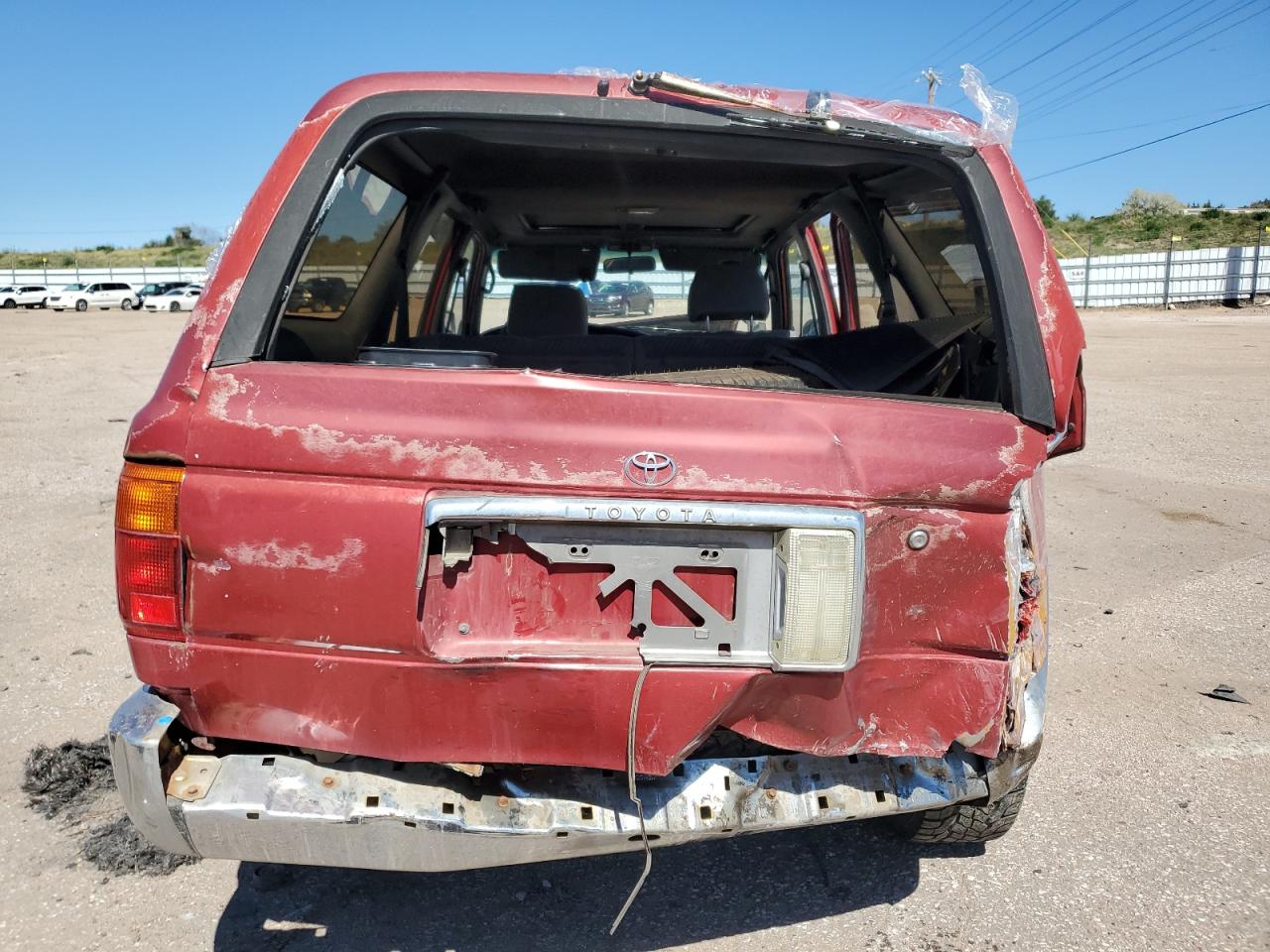 1992 Toyota 4runner Vn39 Sr5 Красный vin: JT3VN39W2N8043767