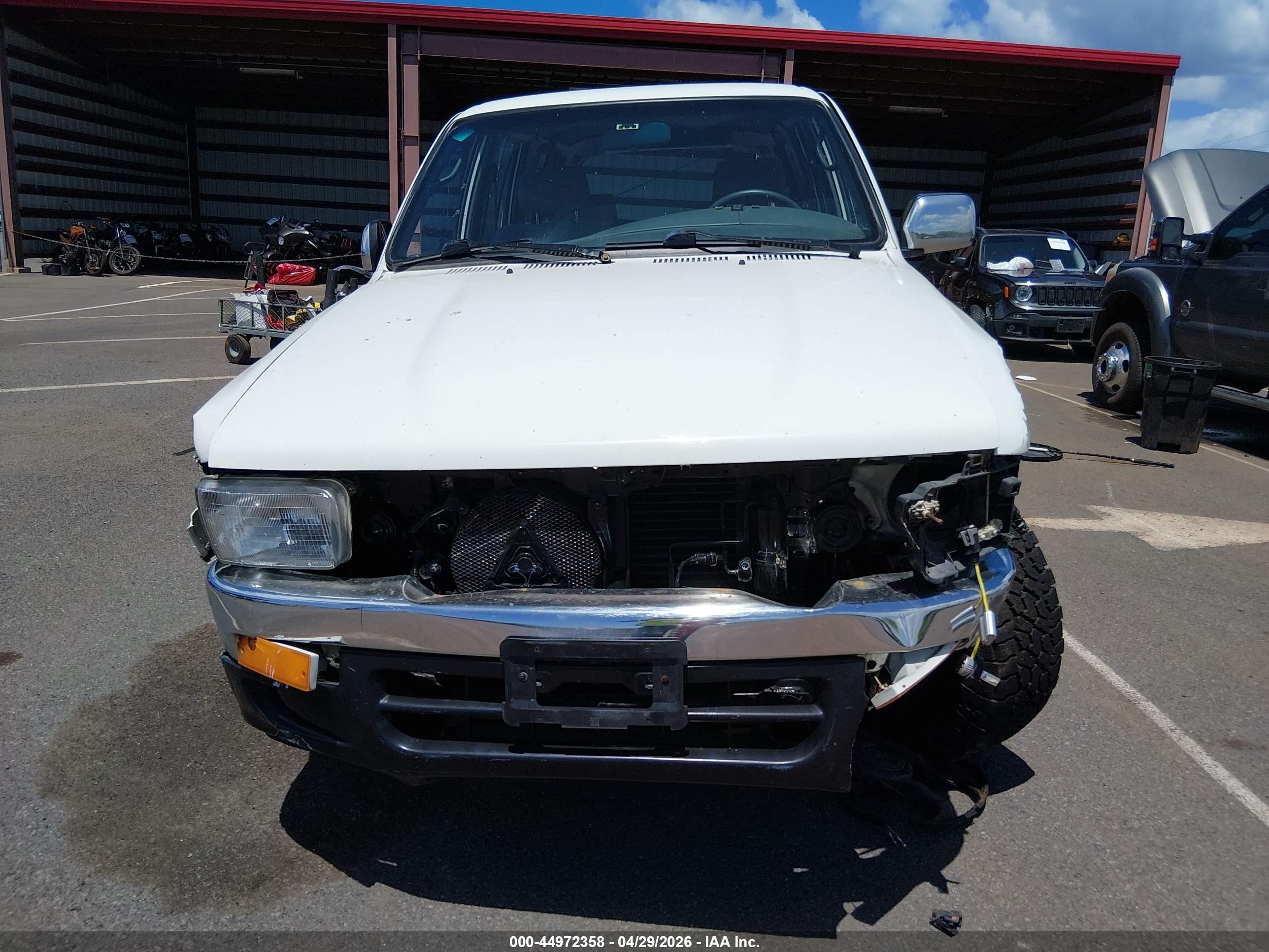 1993 Toyota 4runner Vn39 Sr5 White vin: JT3VN39W2P0127380
