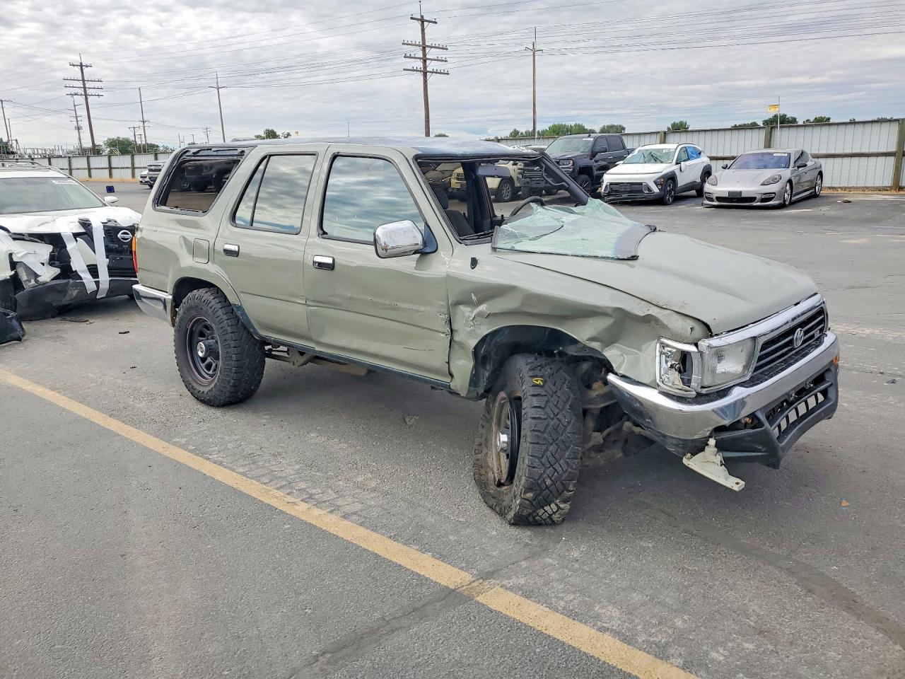 1994 Toyota 4runner Vn39 Sr5 Gray vin: JT3VN39W2R0152928