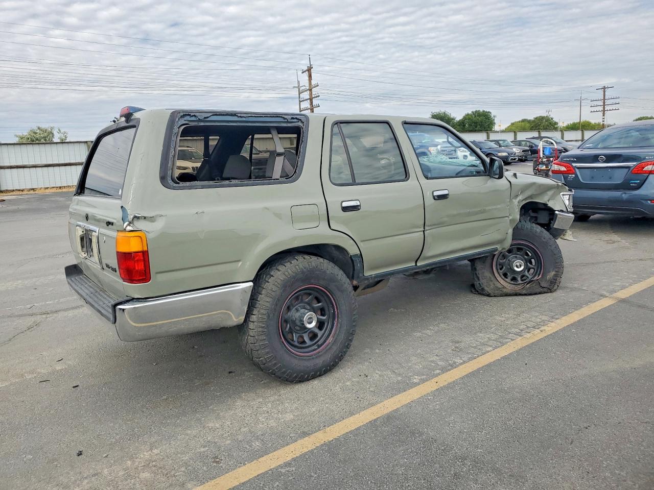 1994 Toyota 4runner Vn39 Sr5 Gray vin: JT3VN39W2R0152928