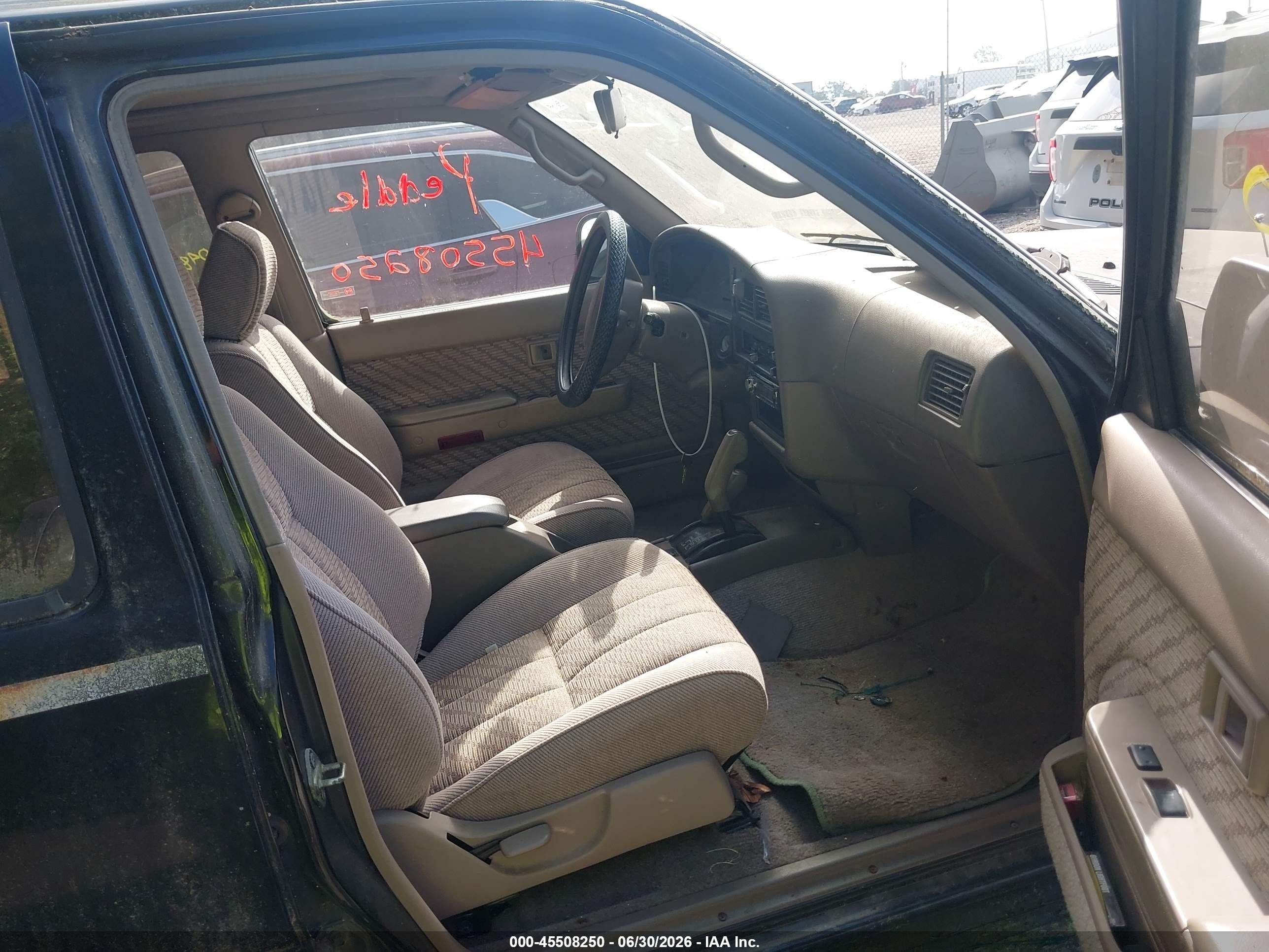 1994 Toyota 4runner Vn39 Sr5 Black vin: JT3VN39W2R8064365