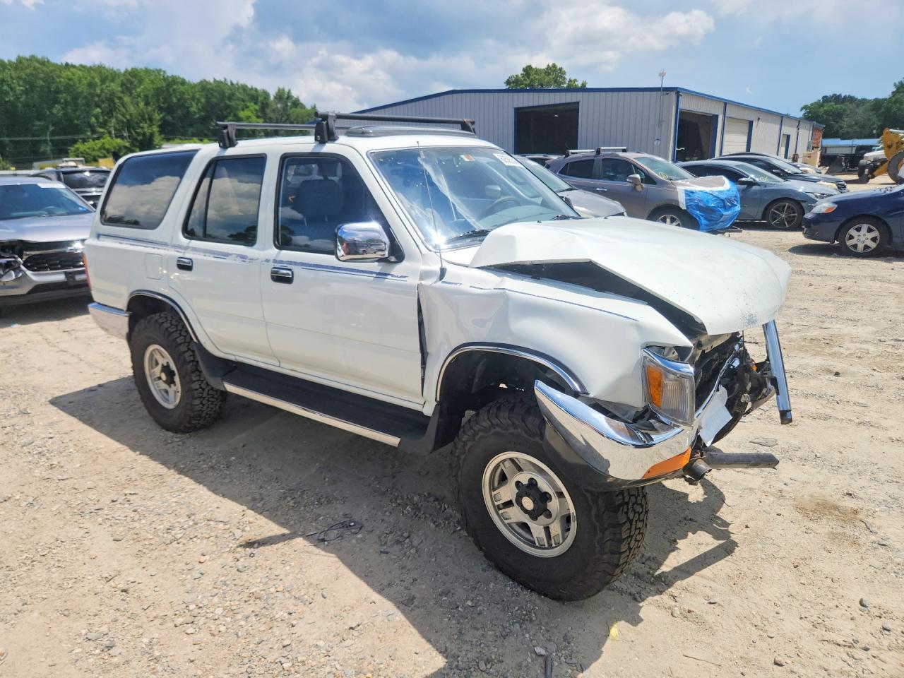 1995 Toyota 4runner Vn39 Sr5 White vin: JT3VN39W3S8085487