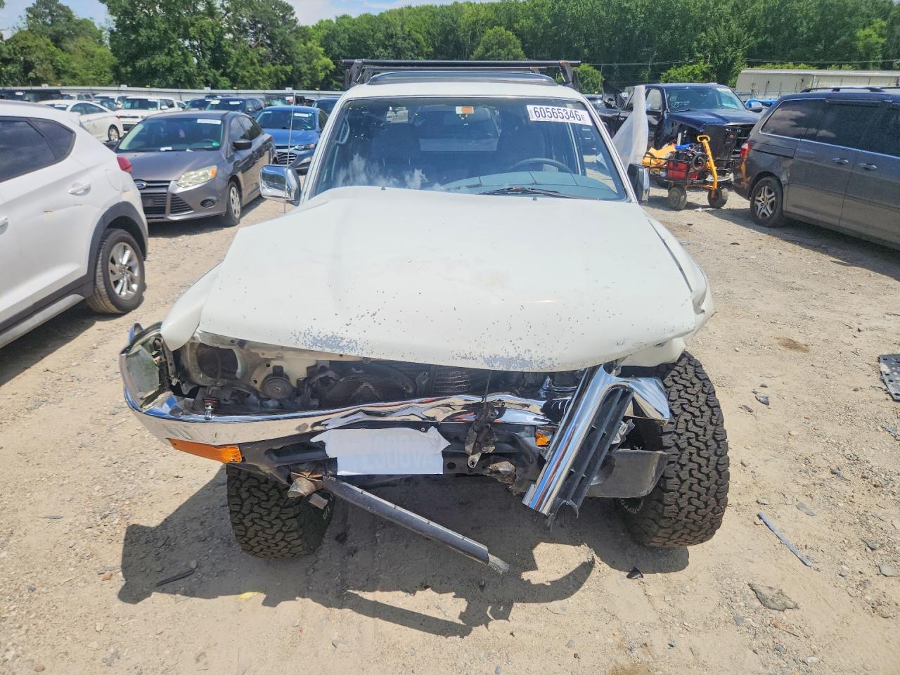 1995 Toyota 4runner Vn39 Sr5 White vin: JT3VN39W3S8085487