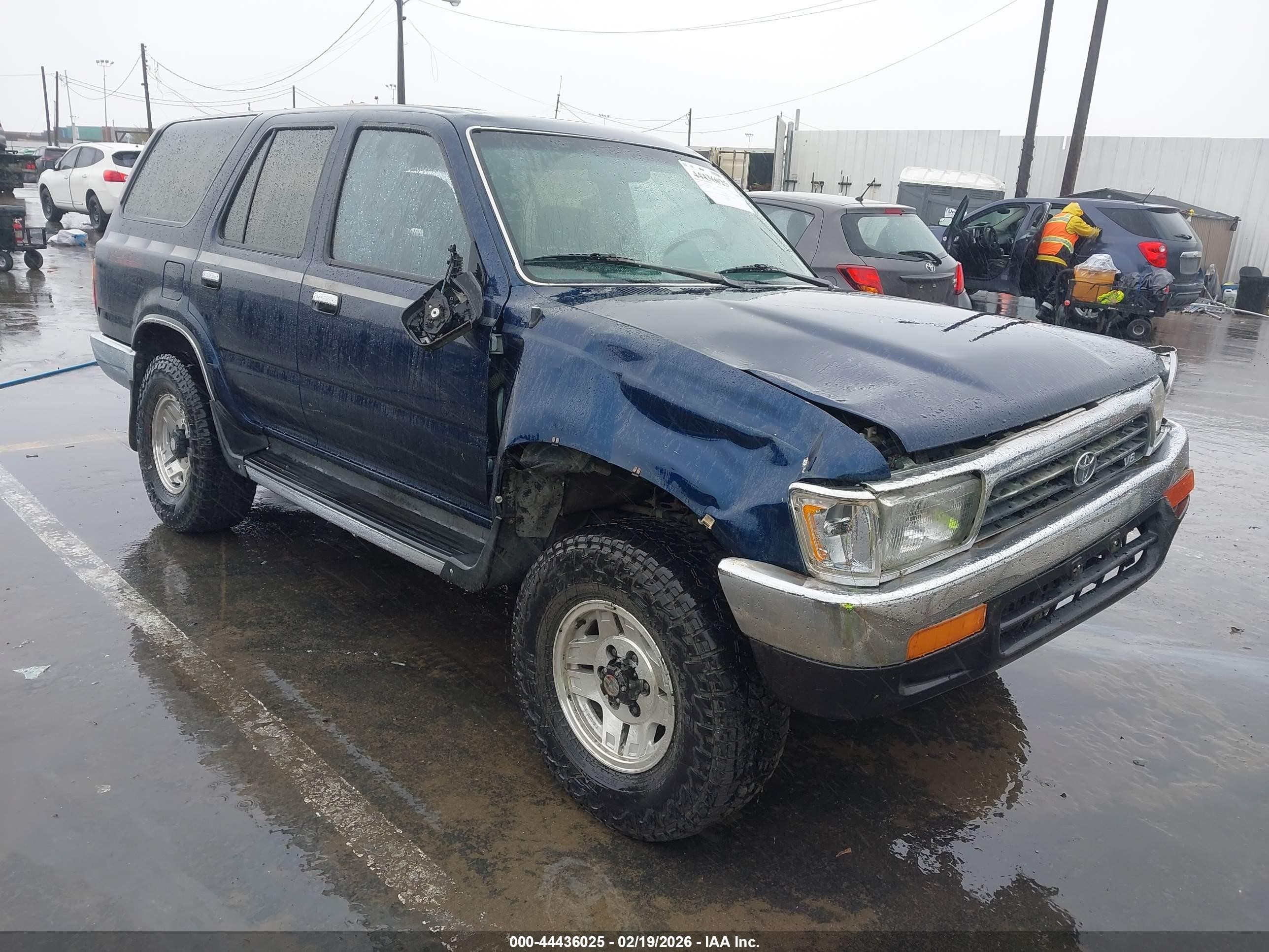 1992 Toyota 4runner Vn39 Sr5 Dark Blue vin: JT3VN39W4N0092404