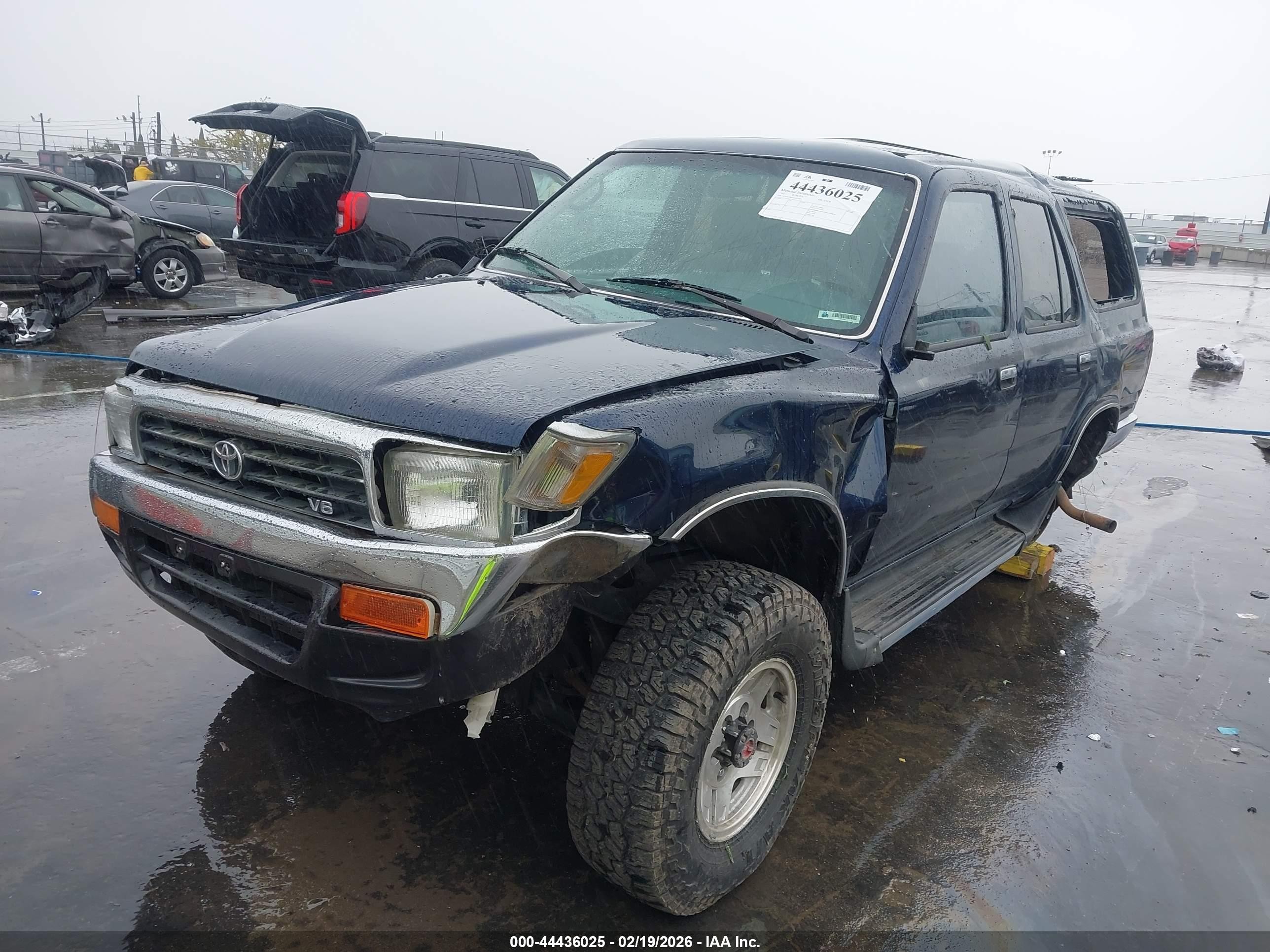1992 Toyota 4runner Vn39 Sr5 Dark Blue vin: JT3VN39W4N0092404