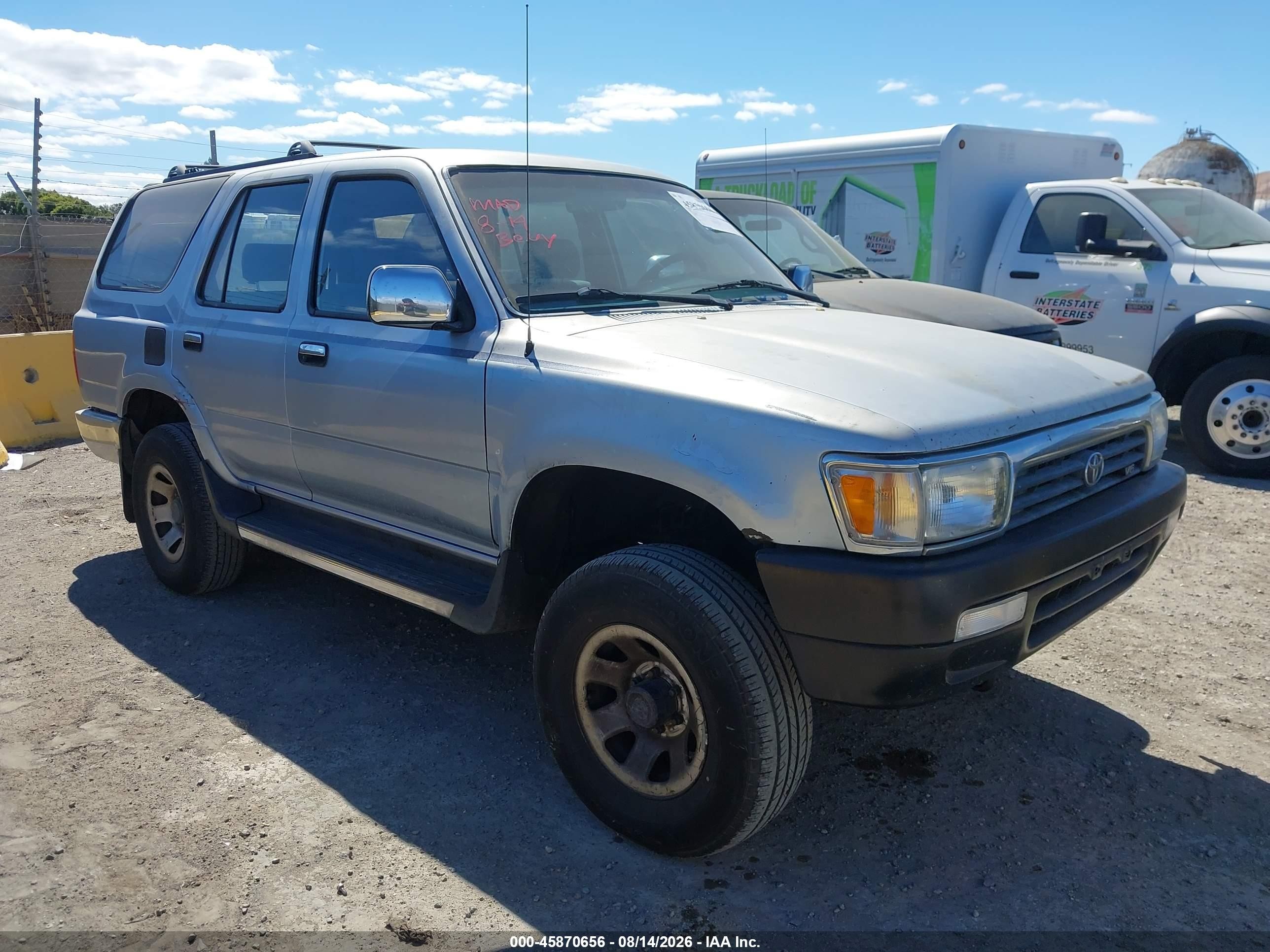 1994 Toyota 4runner Vn39 Sr5 Light Blue vin: JT3VN39W4R0161517