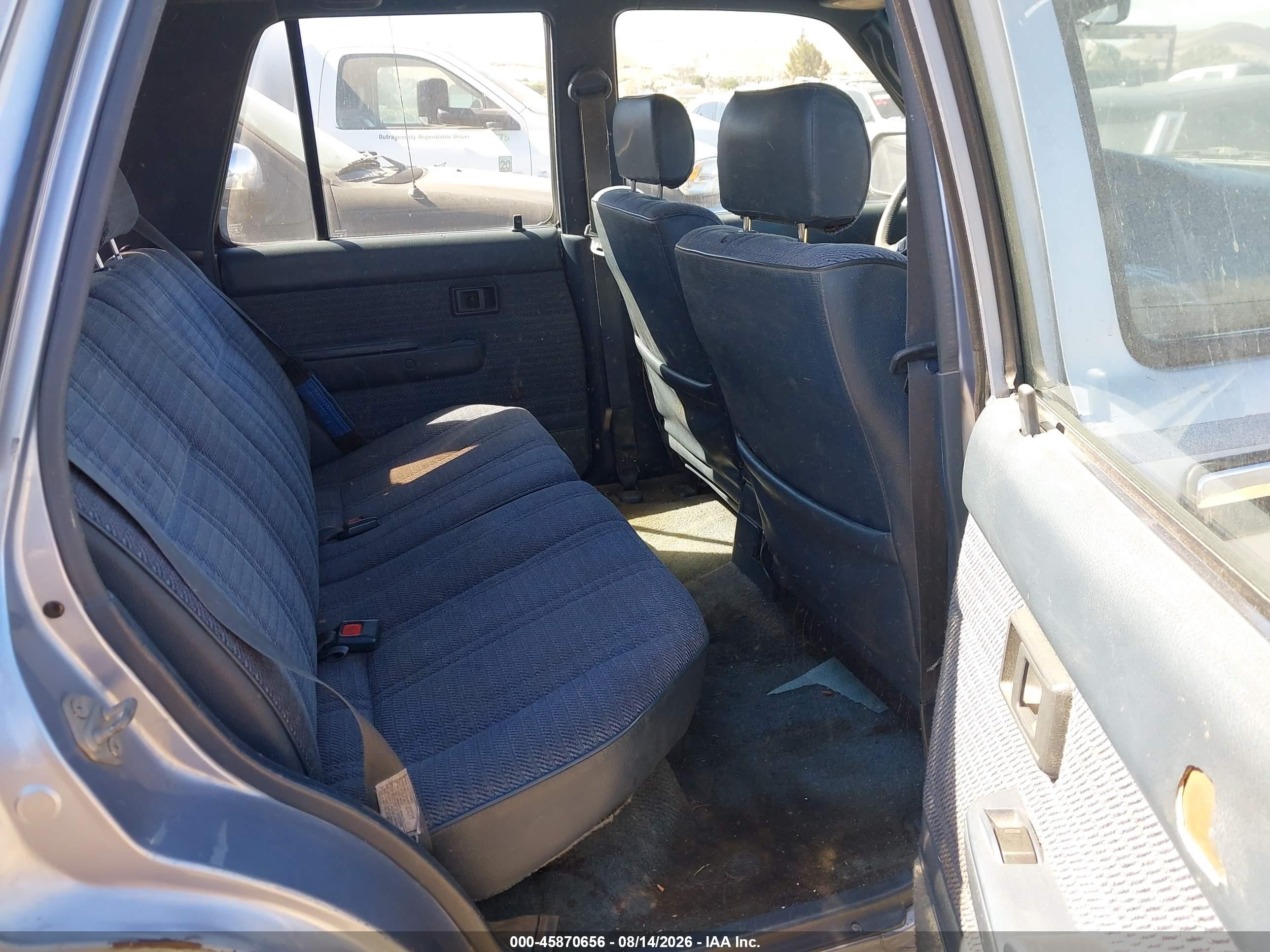 1994 Toyota 4runner Vn39 Sr5 Light Blue vin: JT3VN39W4R0161517