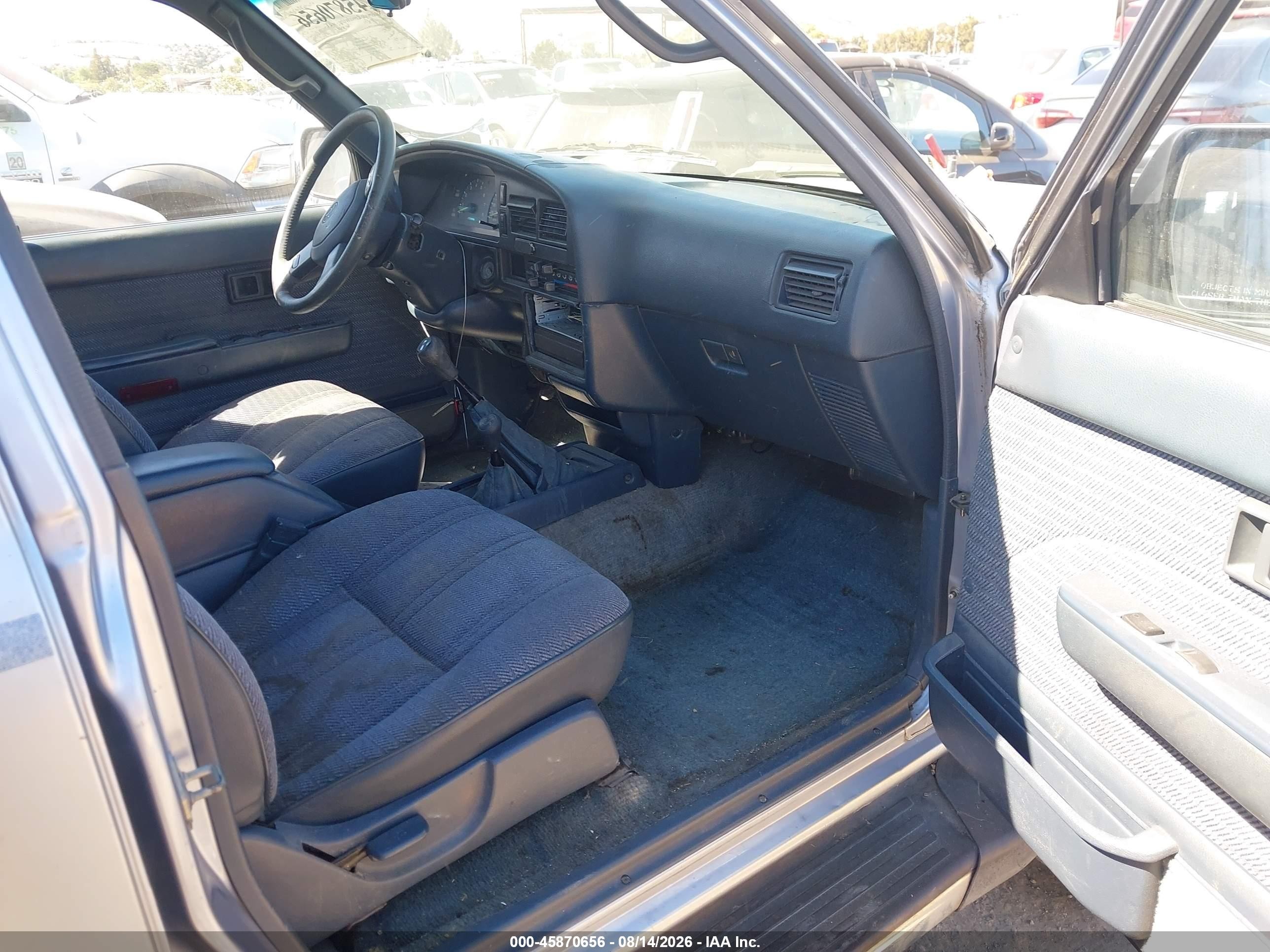 1994 Toyota 4runner Vn39 Sr5 Light Blue vin: JT3VN39W4R0161517