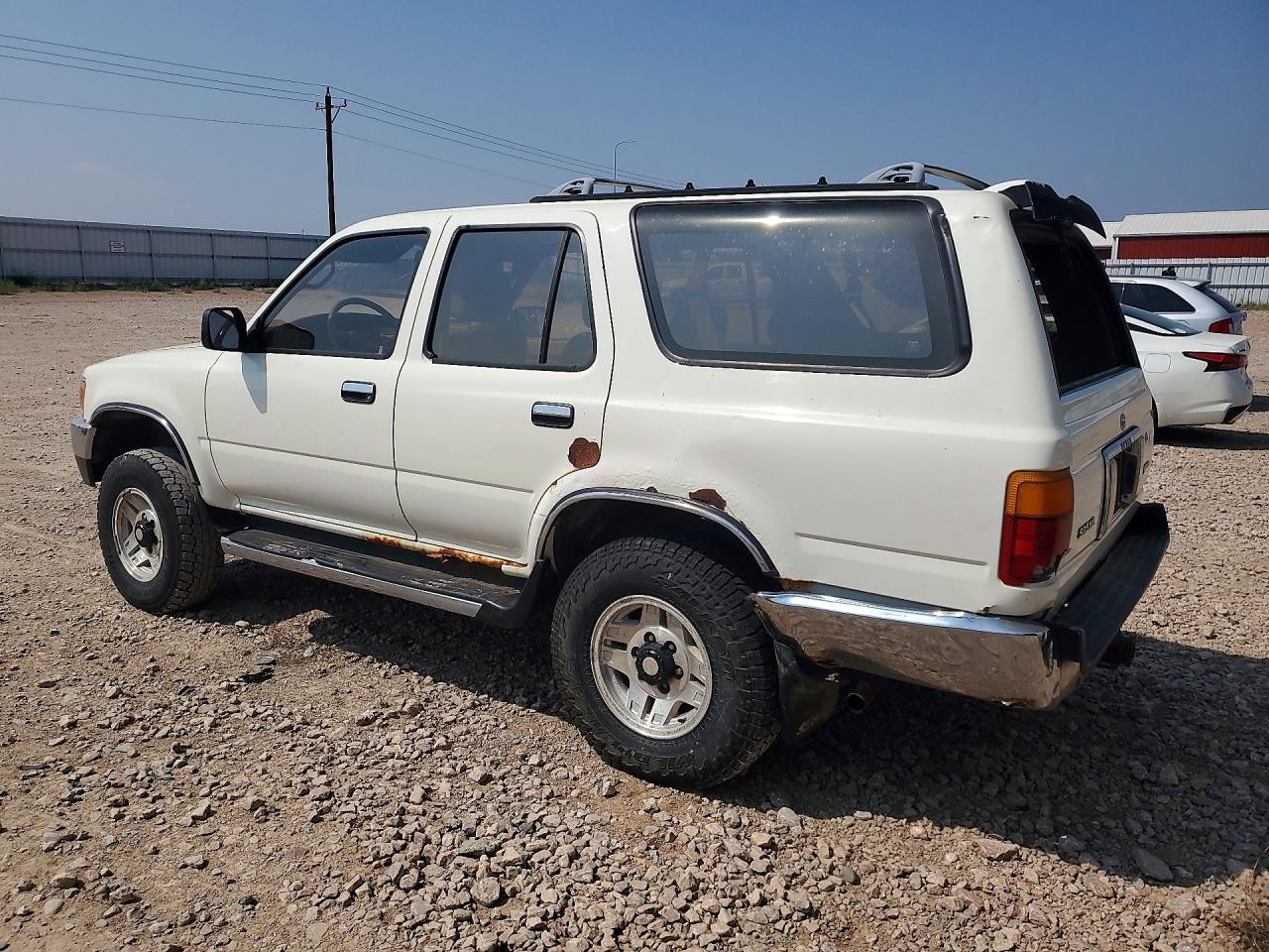 1995 Toyota 4runner Sr5 V6 White vin: JT3VN39W4S0171406