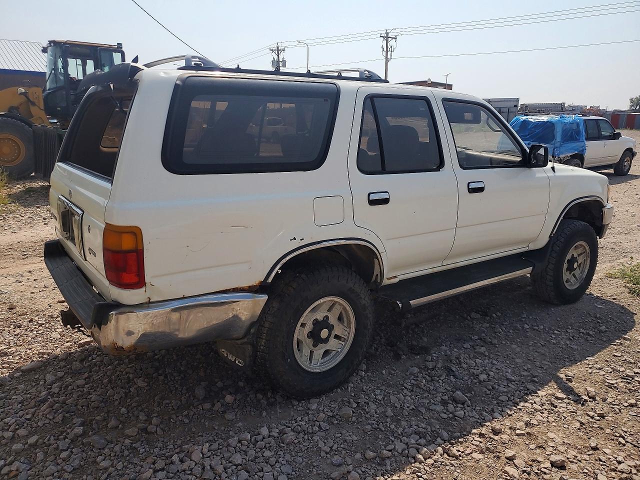 1995 Toyota 4runner Sr5 V6 White vin: JT3VN39W4S0171406