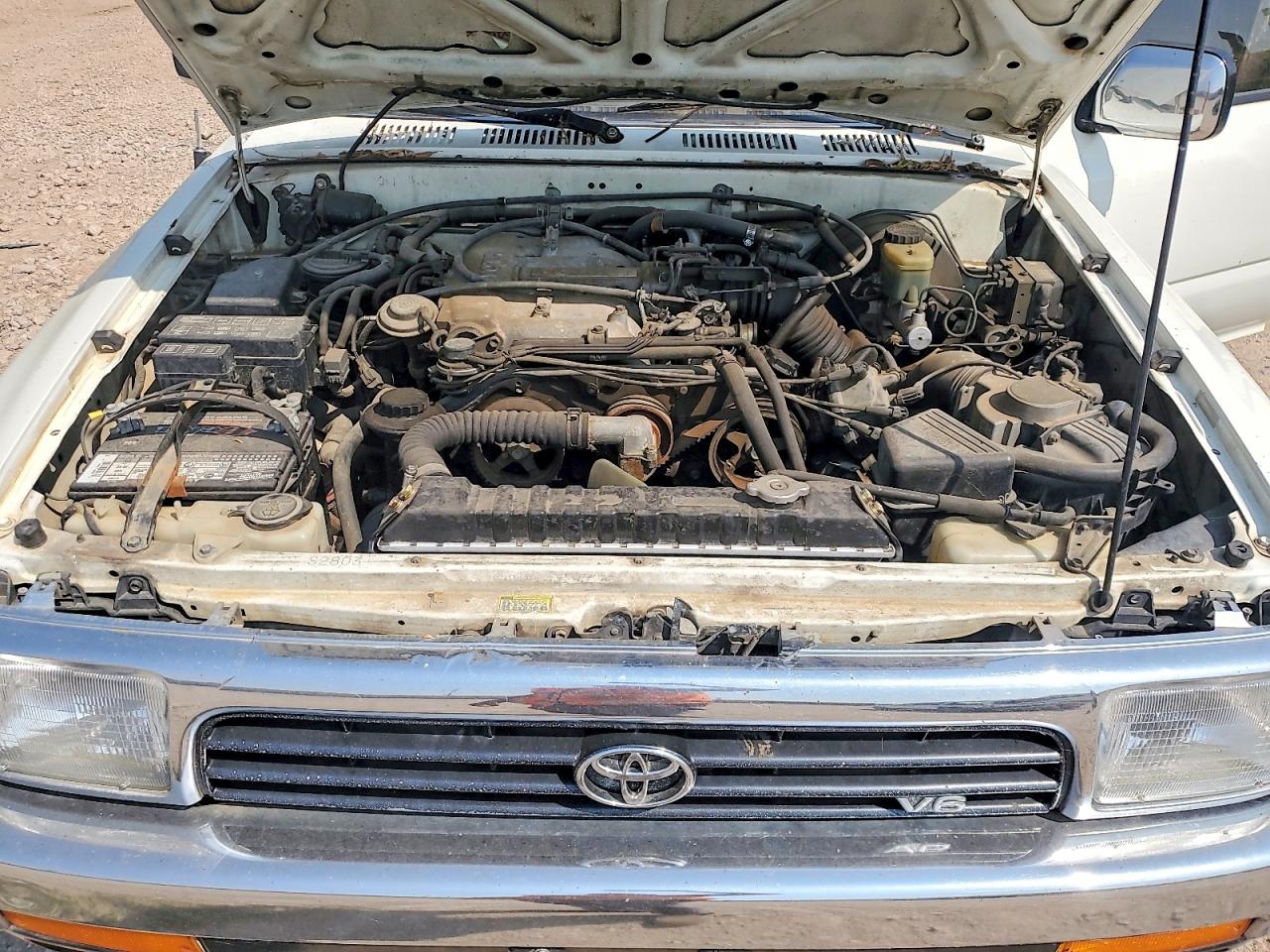 1995 Toyota 4runner Sr5 V6 White vin: JT3VN39W4S0171406