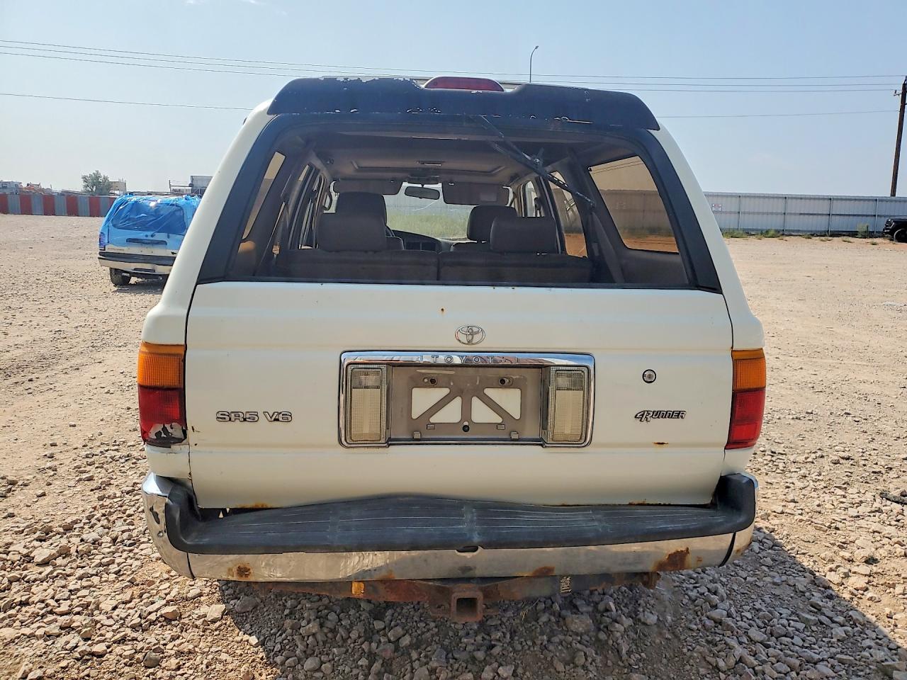 1995 Toyota 4runner Sr5 V6 White vin: JT3VN39W4S0171406