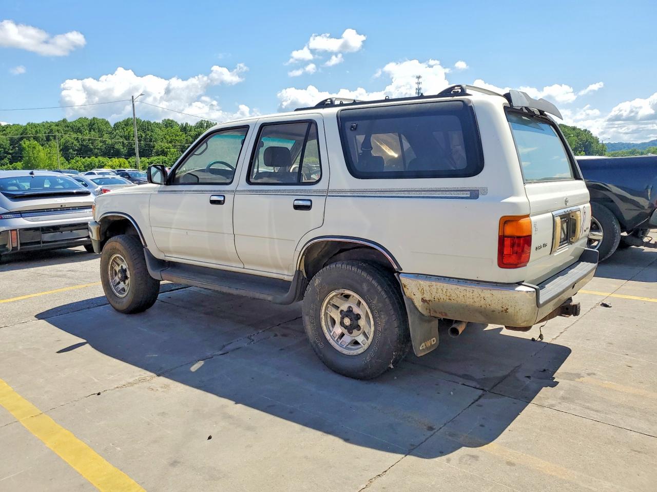 1995 Toyota 4runner Vn39 Sr5 White vin: JT3VN39W4S0219082