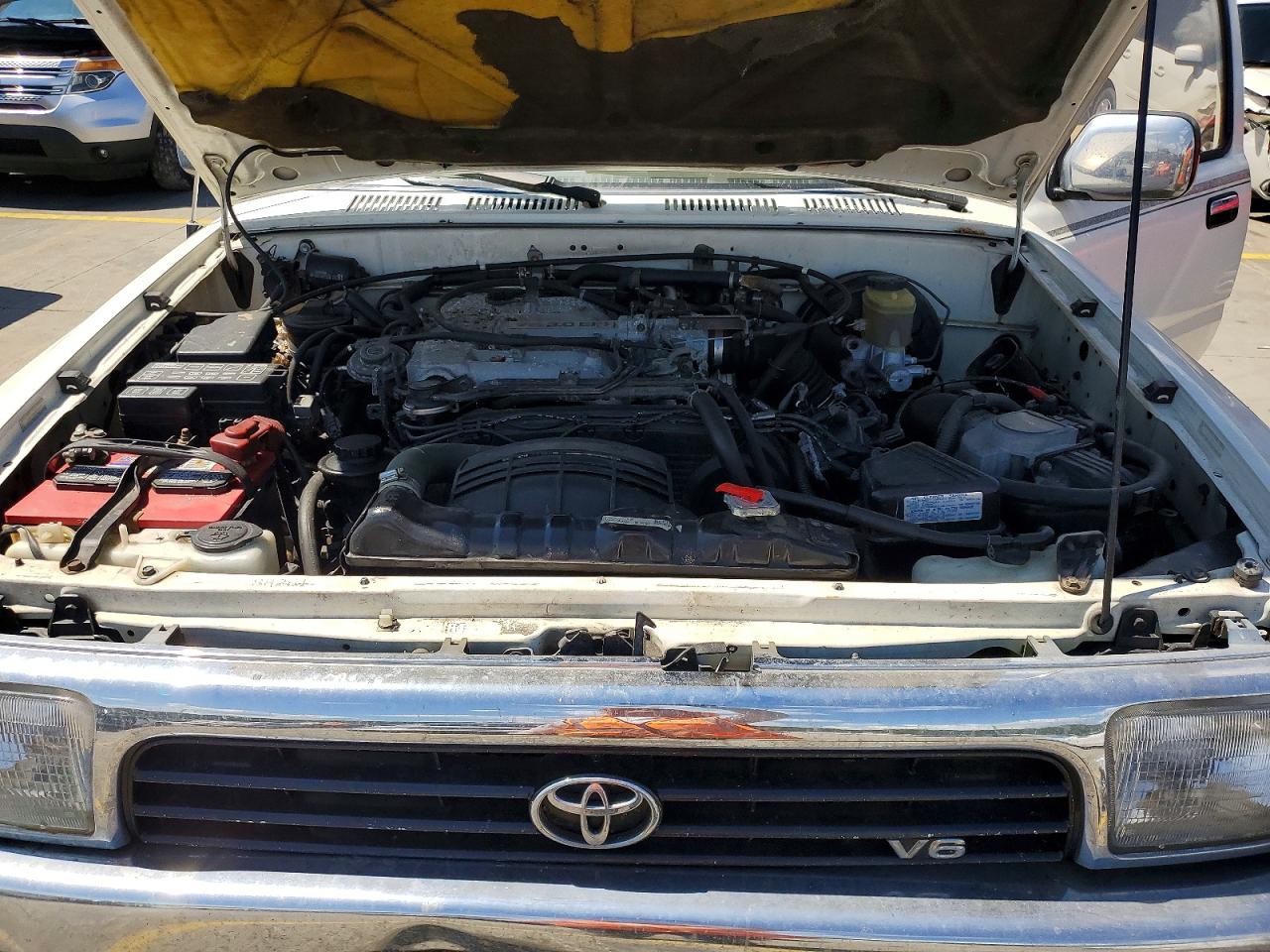 1995 Toyota 4runner Vn39 Sr5 White vin: JT3VN39W4S0219082