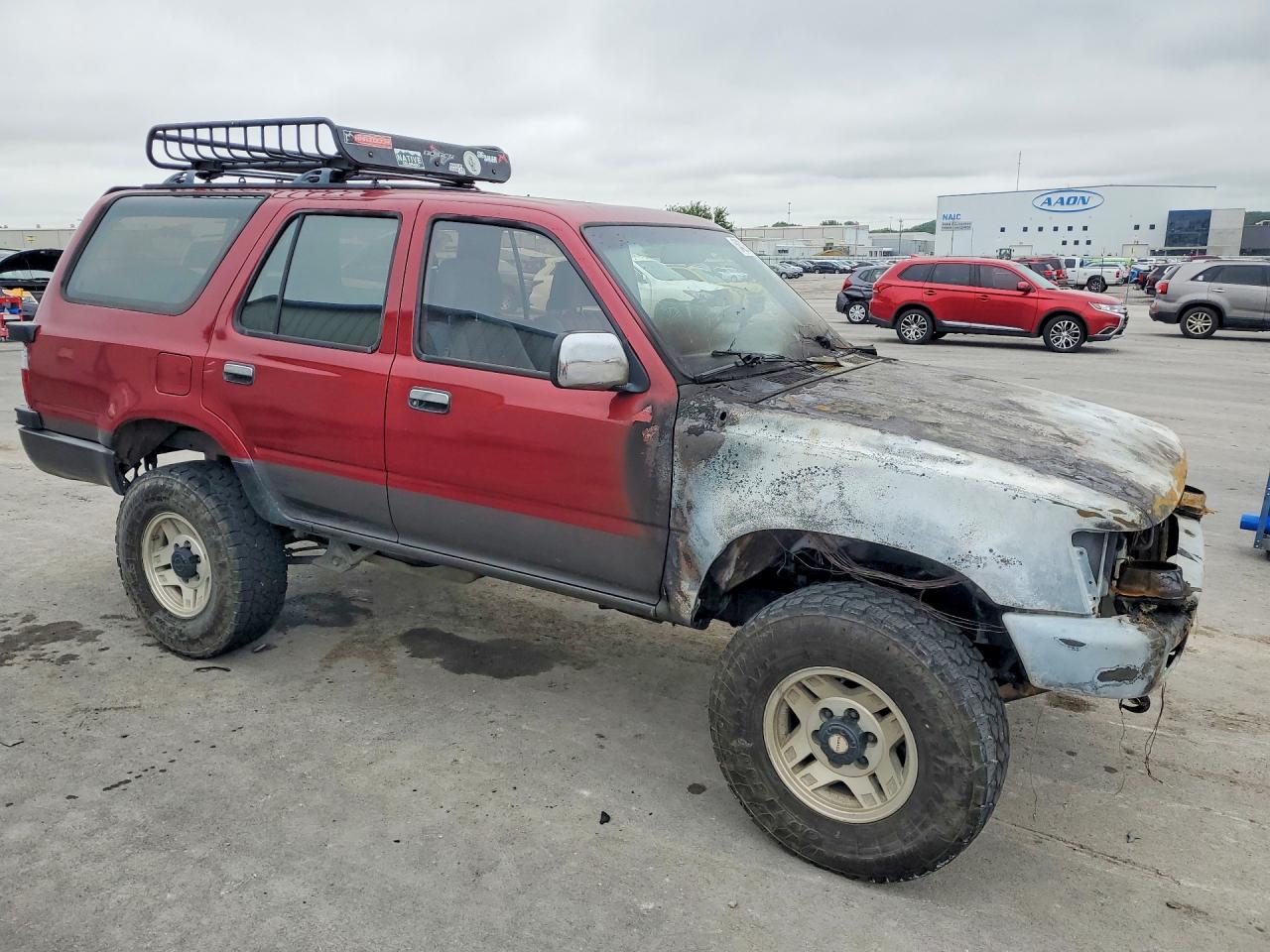1991 Toyota 4runner Vn39 Sr5 Burgundy vin: JT3VN39W5M0049978