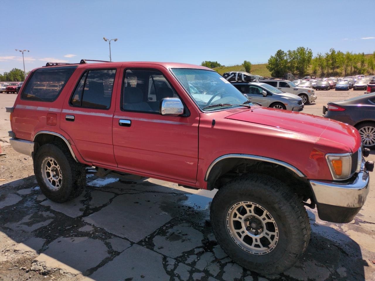1991 Toyota 4runner Vn39 Sr5 Red vin: JT3VN39W5M0071043