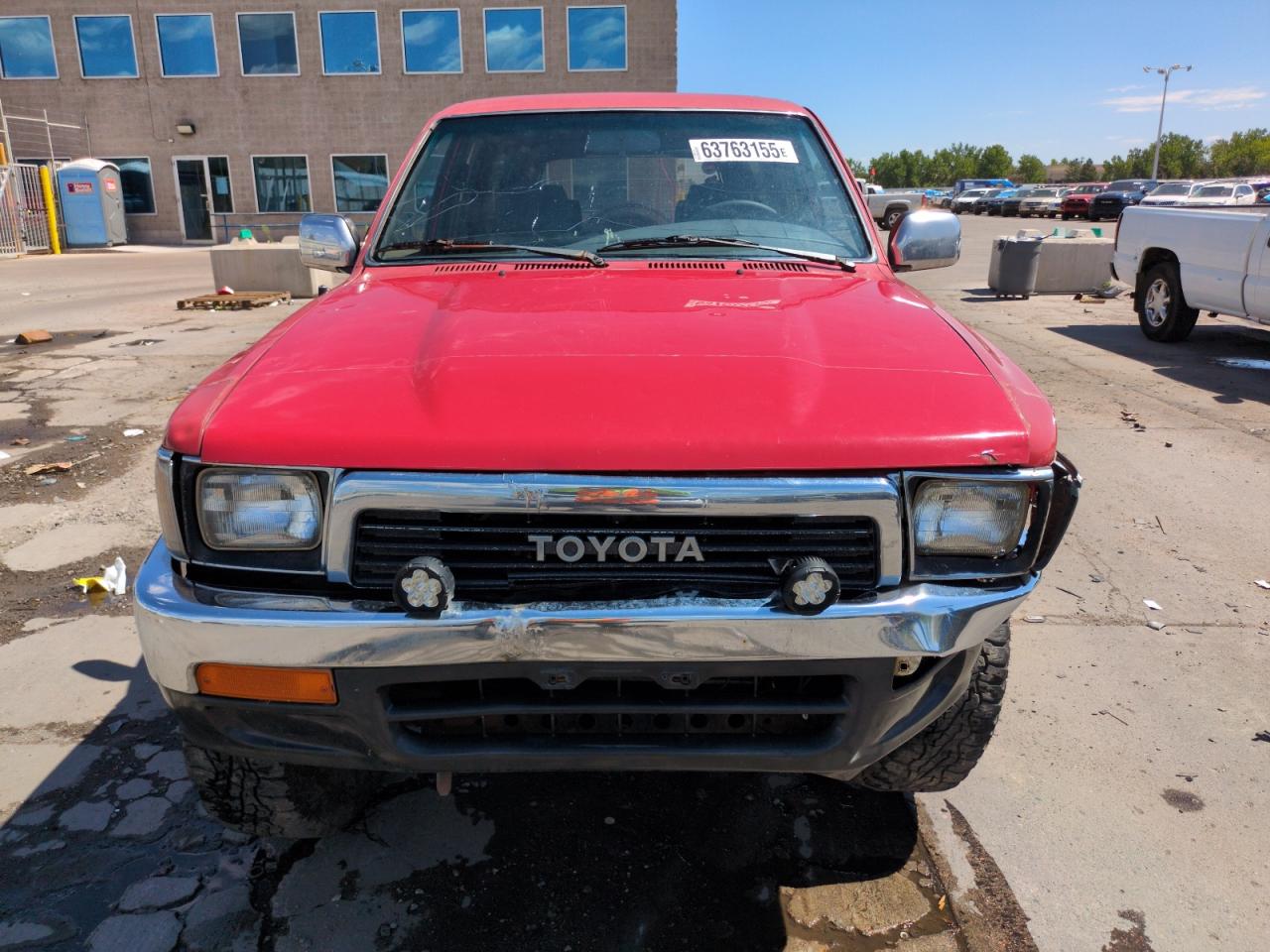 1991 Toyota 4runner Vn39 Sr5 Red vin: JT3VN39W5M0071043