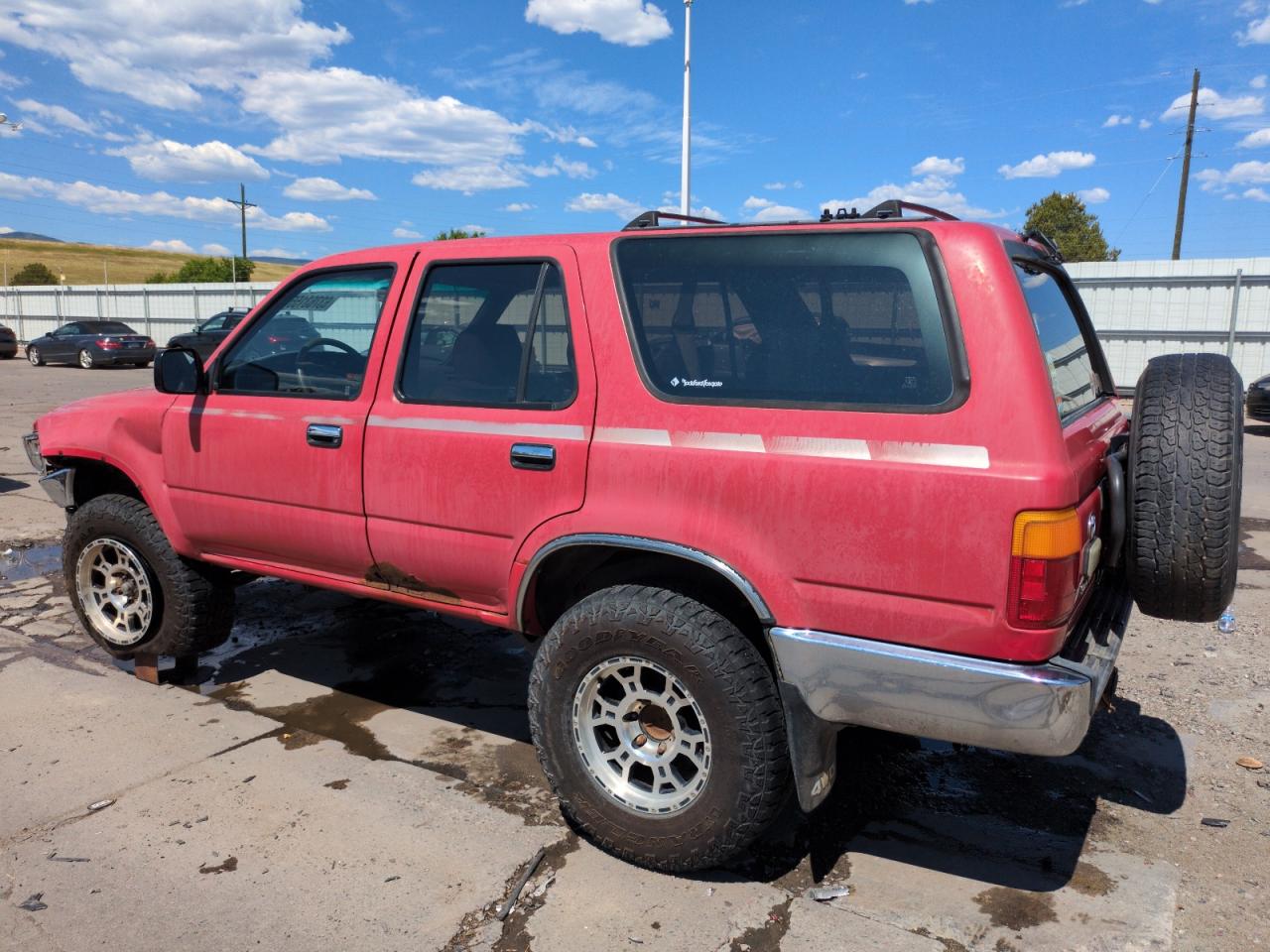 1991 Toyota 4runner Vn39 Sr5 Red vin: JT3VN39W5M0071043