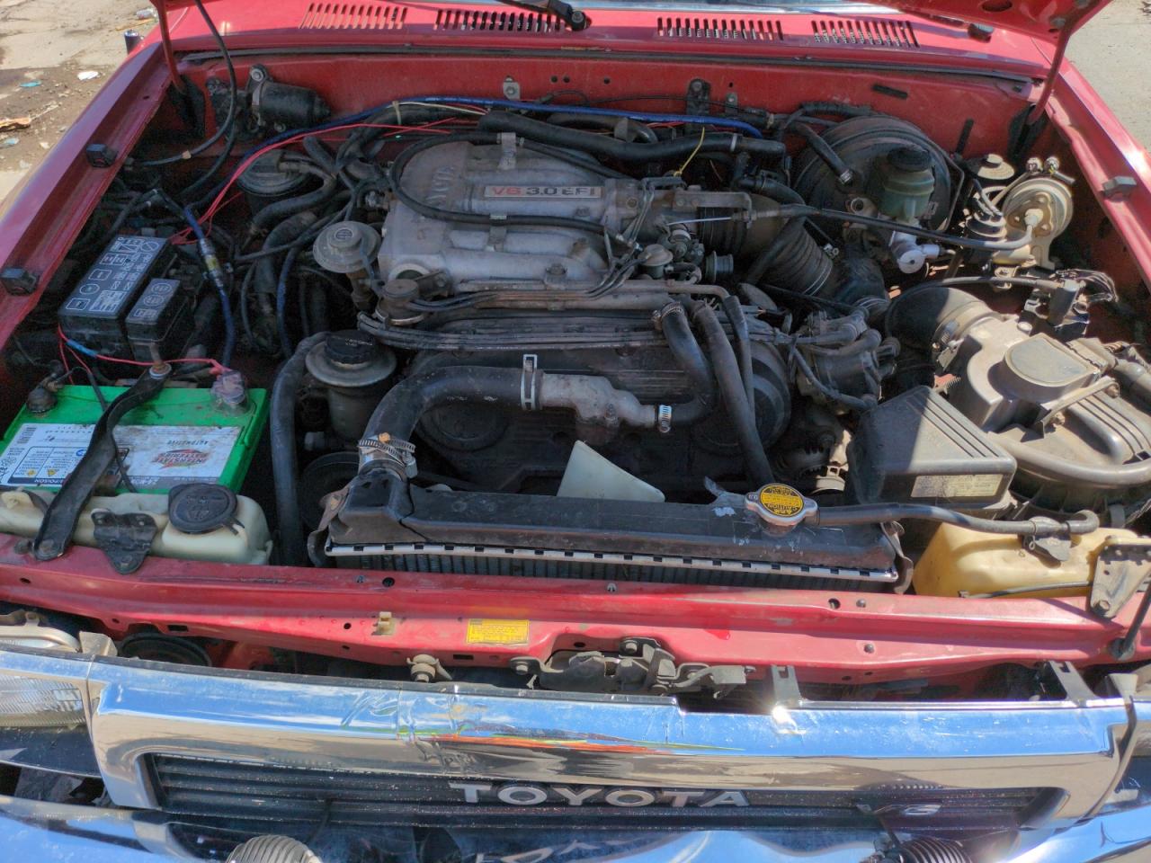 1991 Toyota 4runner Vn39 Sr5 Red vin: JT3VN39W5M0071043