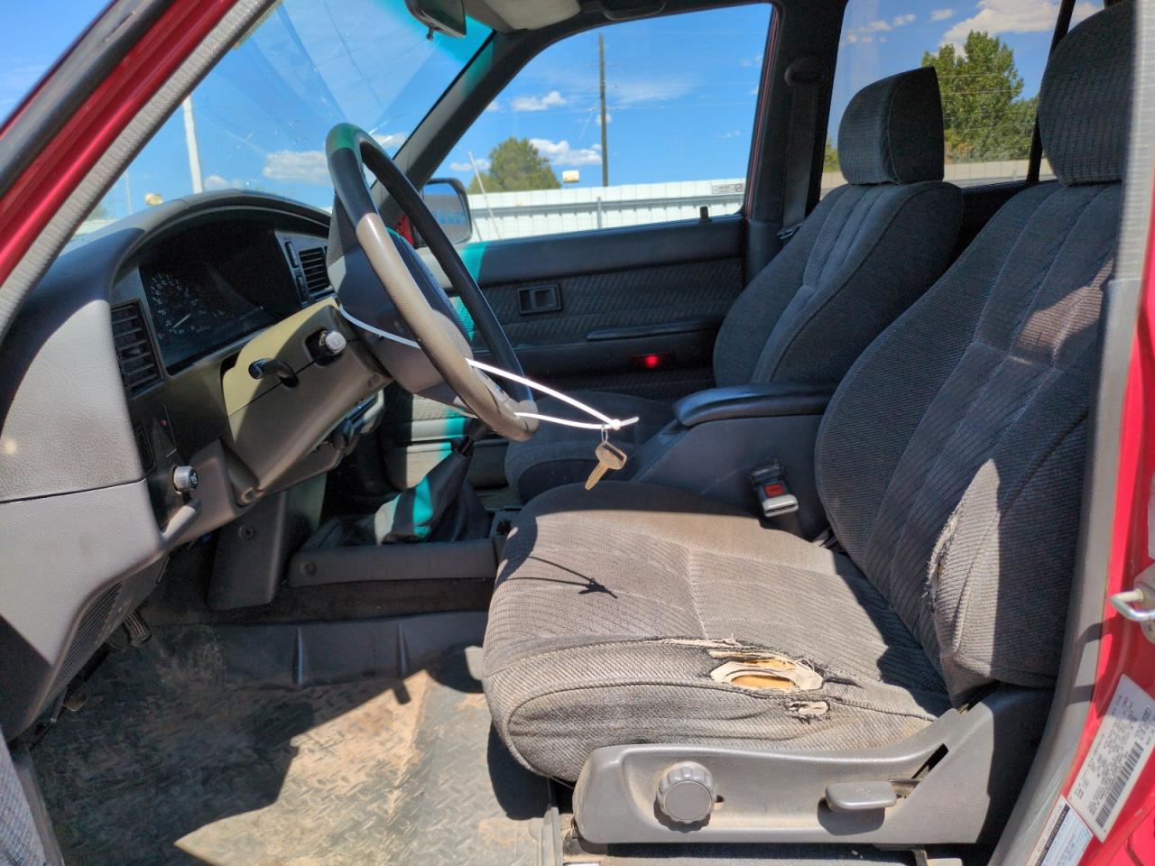1991 Toyota 4runner Vn39 Sr5 Red vin: JT3VN39W5M0071043
