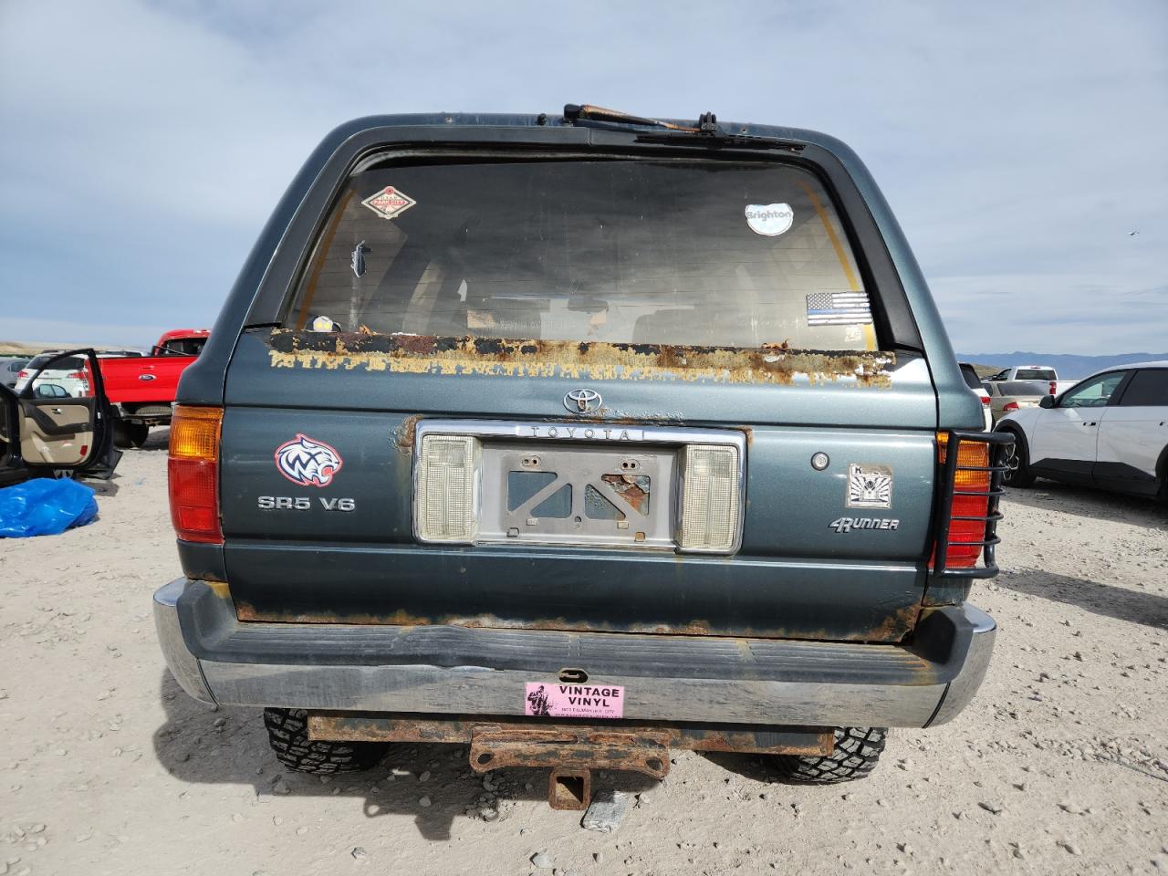 1992 Toyota 4runner Vn39 Sr5 Зеленый vin: JT3VN39W5N0077796