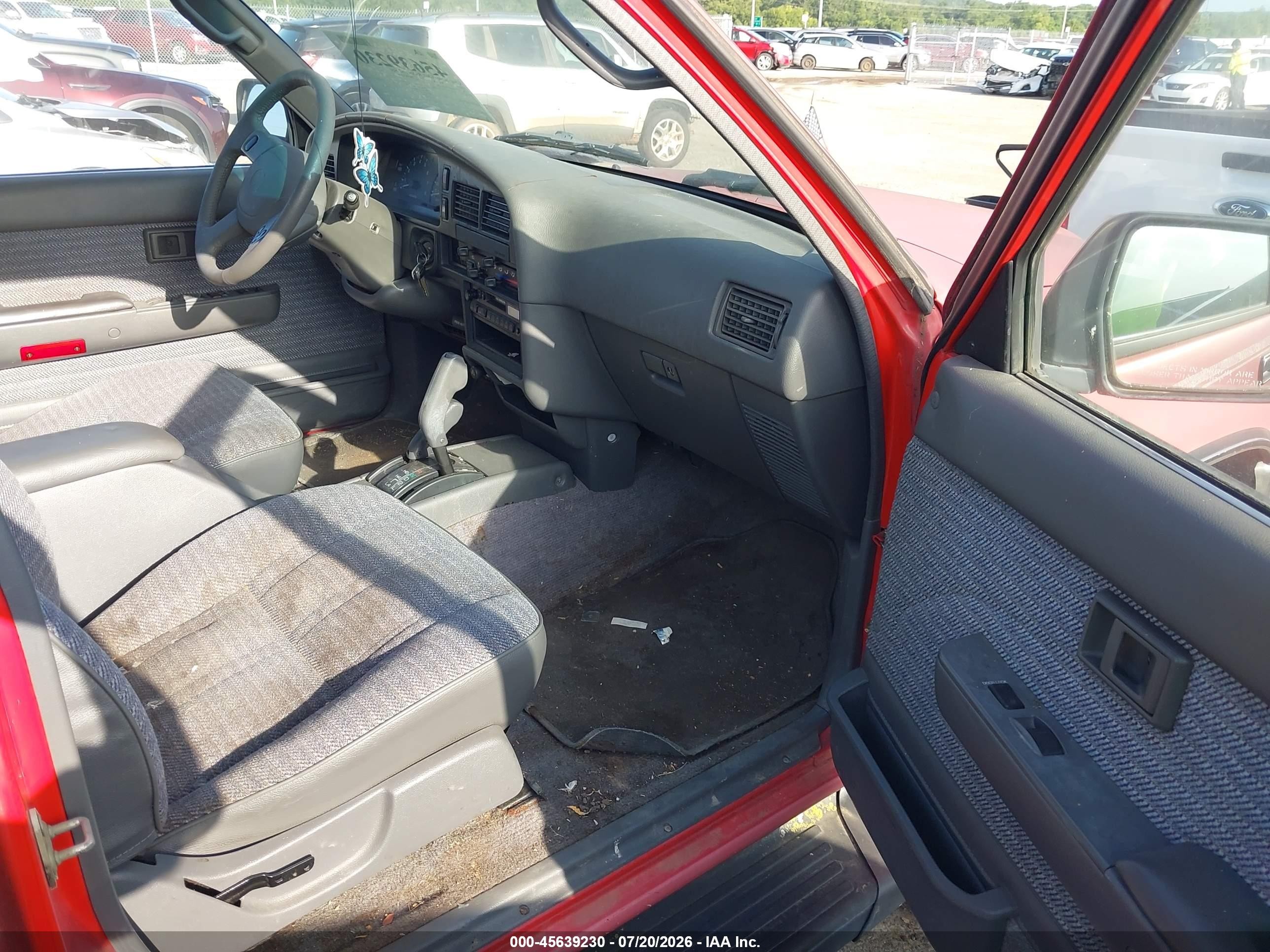 1995 Toyota 4runner Vn39 Sr5 Red vin: JT3VN39W5S0215350