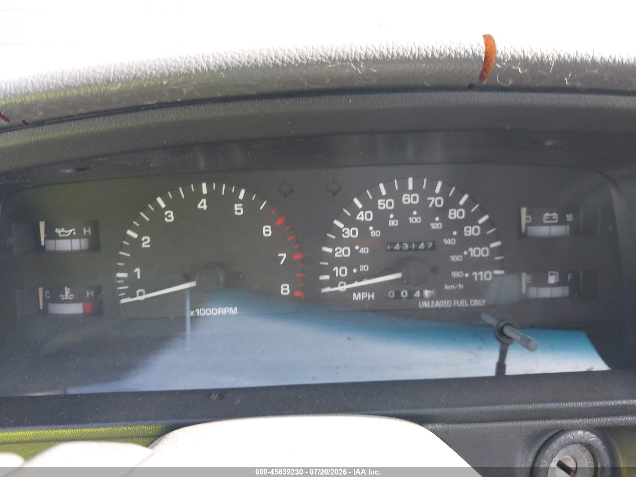 1995 Toyota 4runner Vn39 Sr5 Red vin: JT3VN39W5S0215350