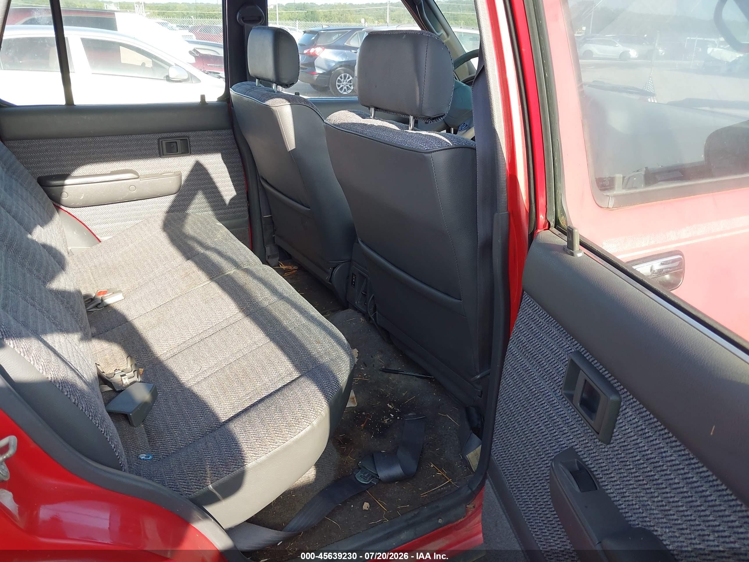 1995 Toyota 4runner Vn39 Sr5 Red vin: JT3VN39W5S0215350