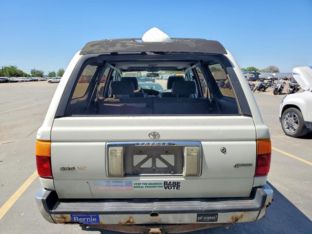1995 Toyota 4runner Vn39 Sr5 Белый vin: JT3VN39W5S8076421
