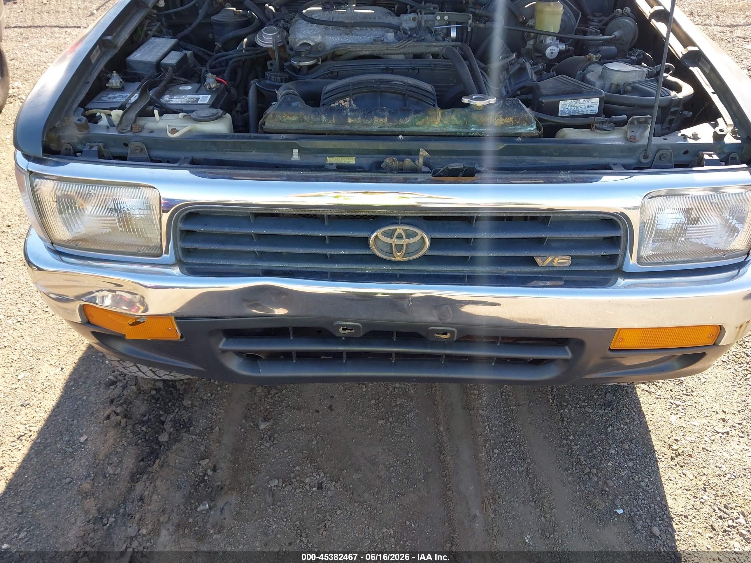 1993 Toyota 4runner Vn39 Sr5 Gray vin: JT3VN39W6P0125972
