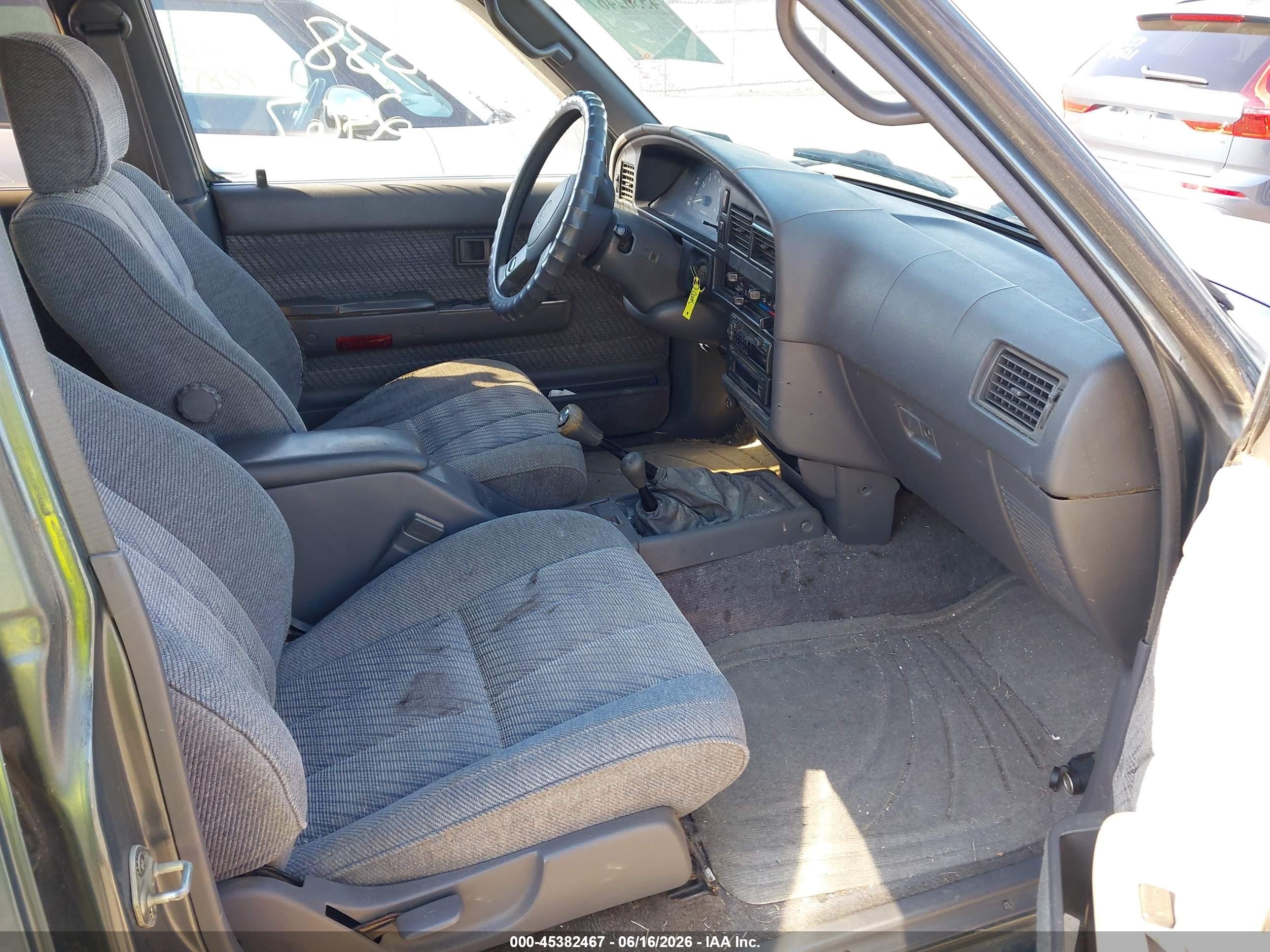 1993 Toyota 4runner Vn39 Sr5 Gray vin: JT3VN39W6P0125972