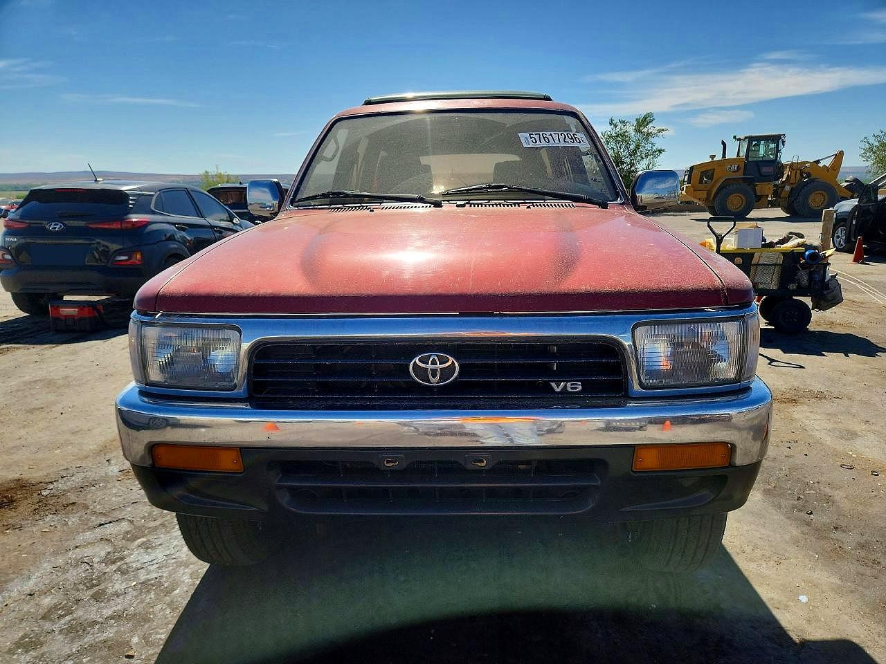 1994 Toyota 4runner Vn39 Sr5 Бордовый vin: JT3VN39W6R8068502