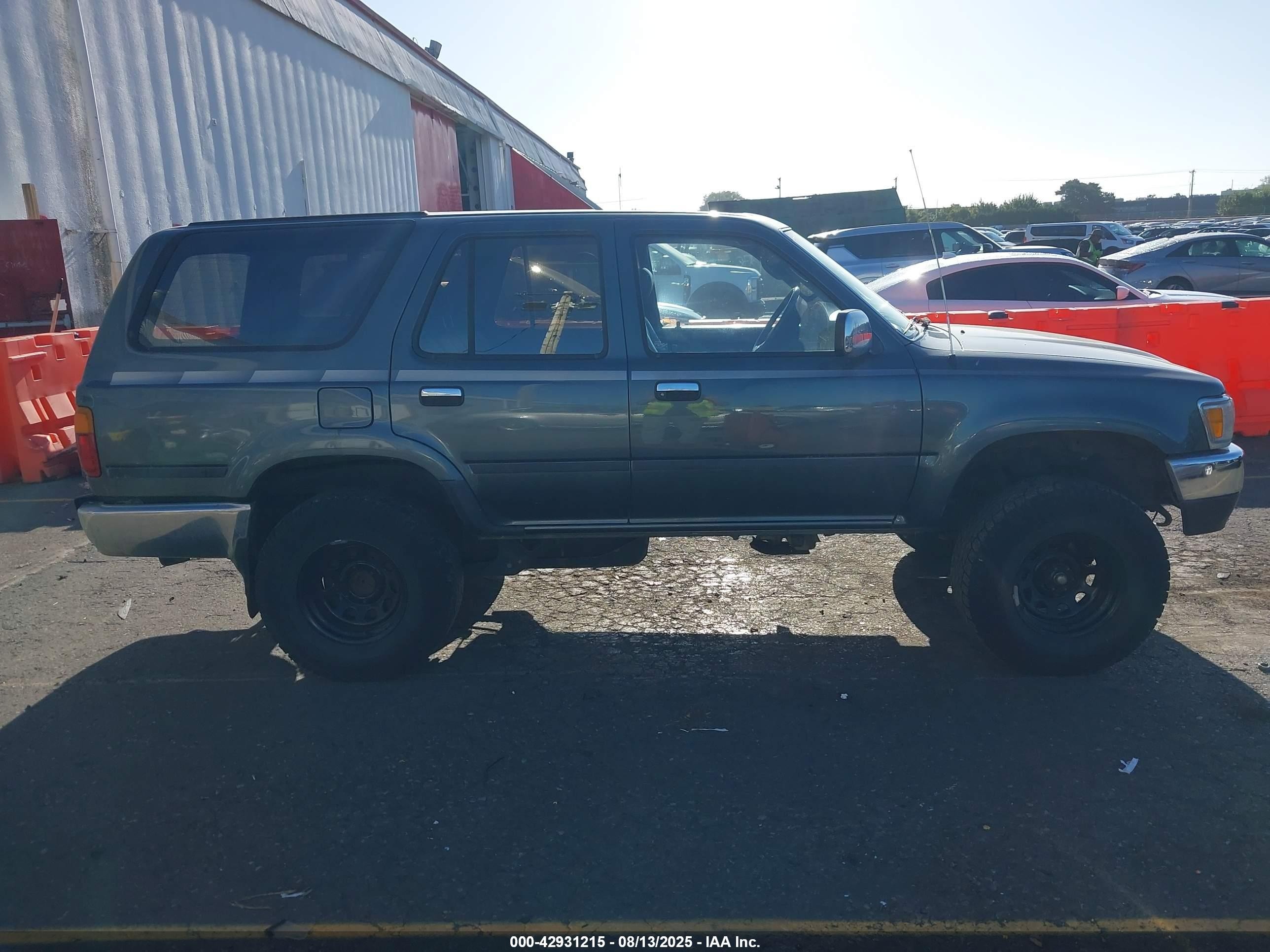 1992 Toyota 4runner Vn39 Sr5 Green vin: JT3VN39W7N8051024