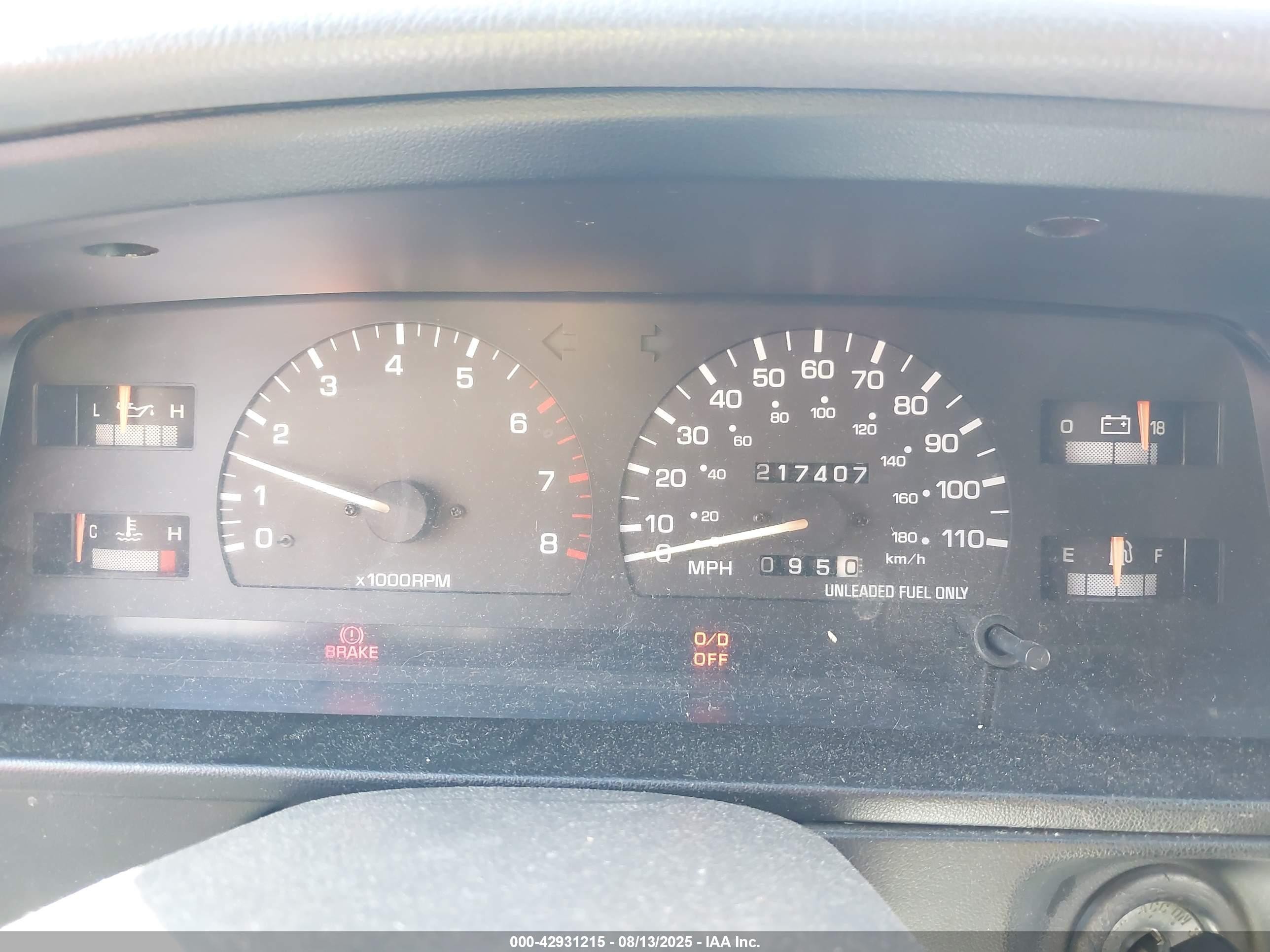 1992 Toyota 4runner Vn39 Sr5 Green vin: JT3VN39W7N8051024