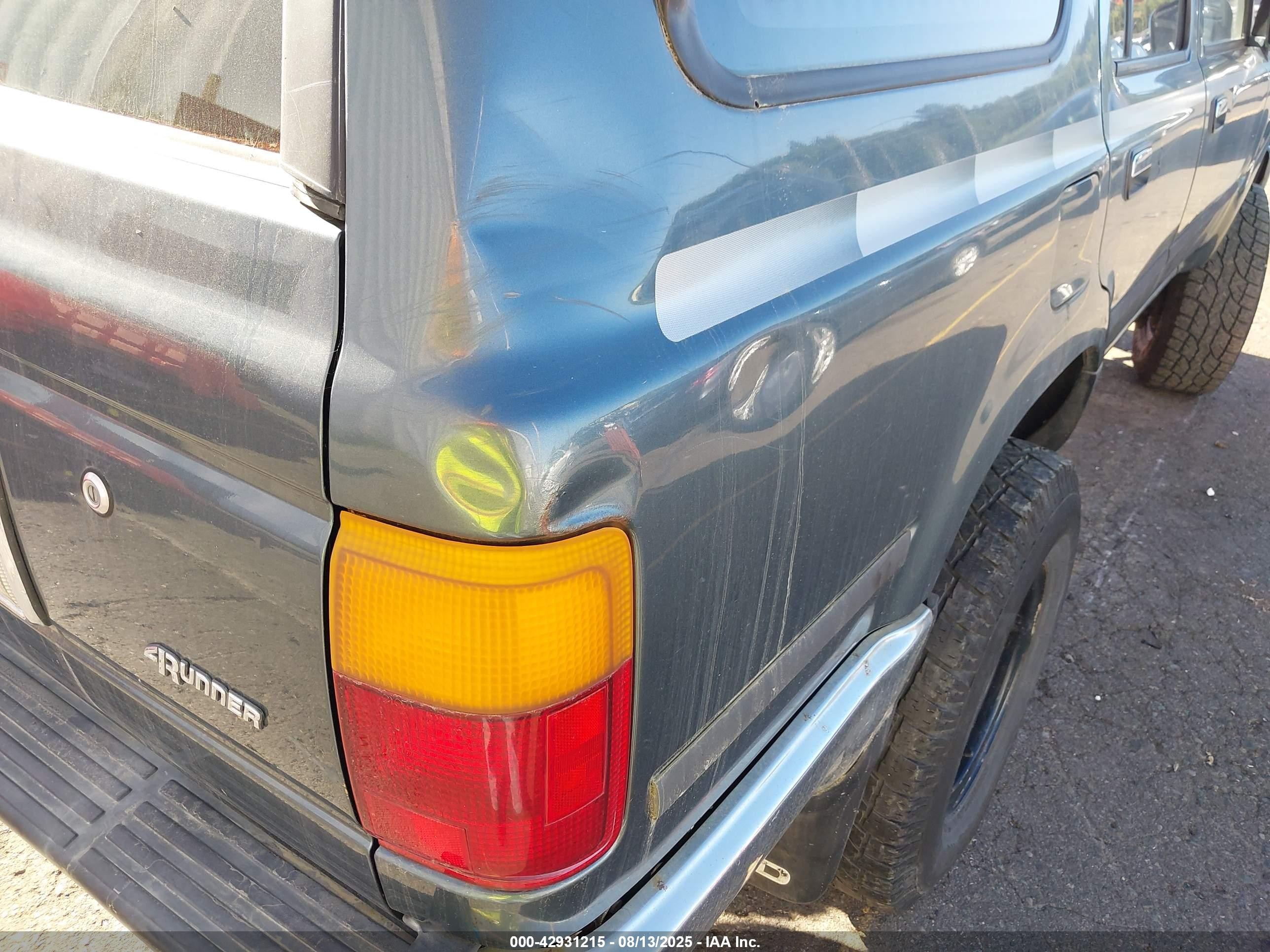 1992 Toyota 4runner Vn39 Sr5 Green vin: JT3VN39W7N8051024