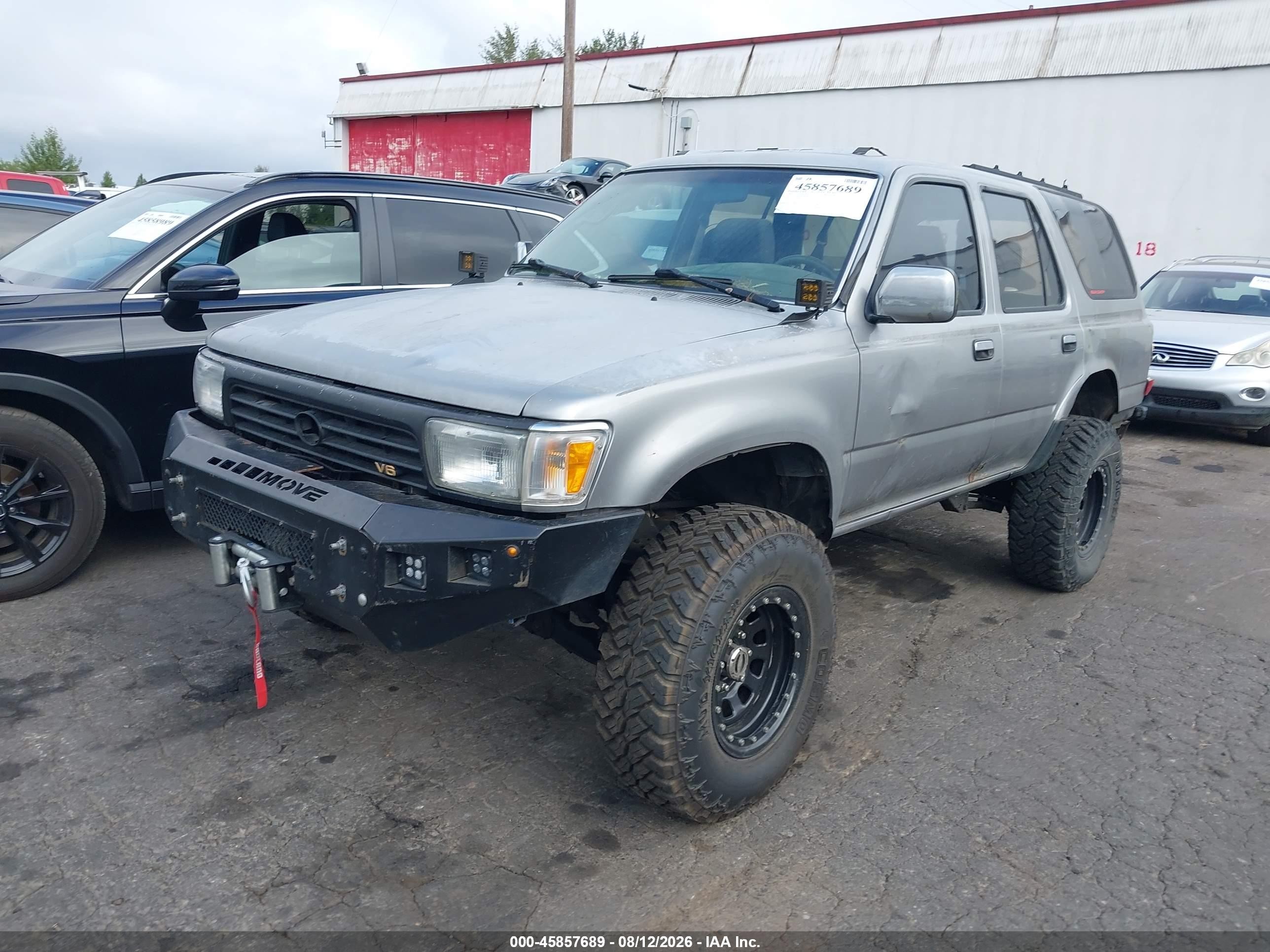 1995 Toyota 4runner Vn39 Sr5 Gray vin: JT3VN39W7S0178706