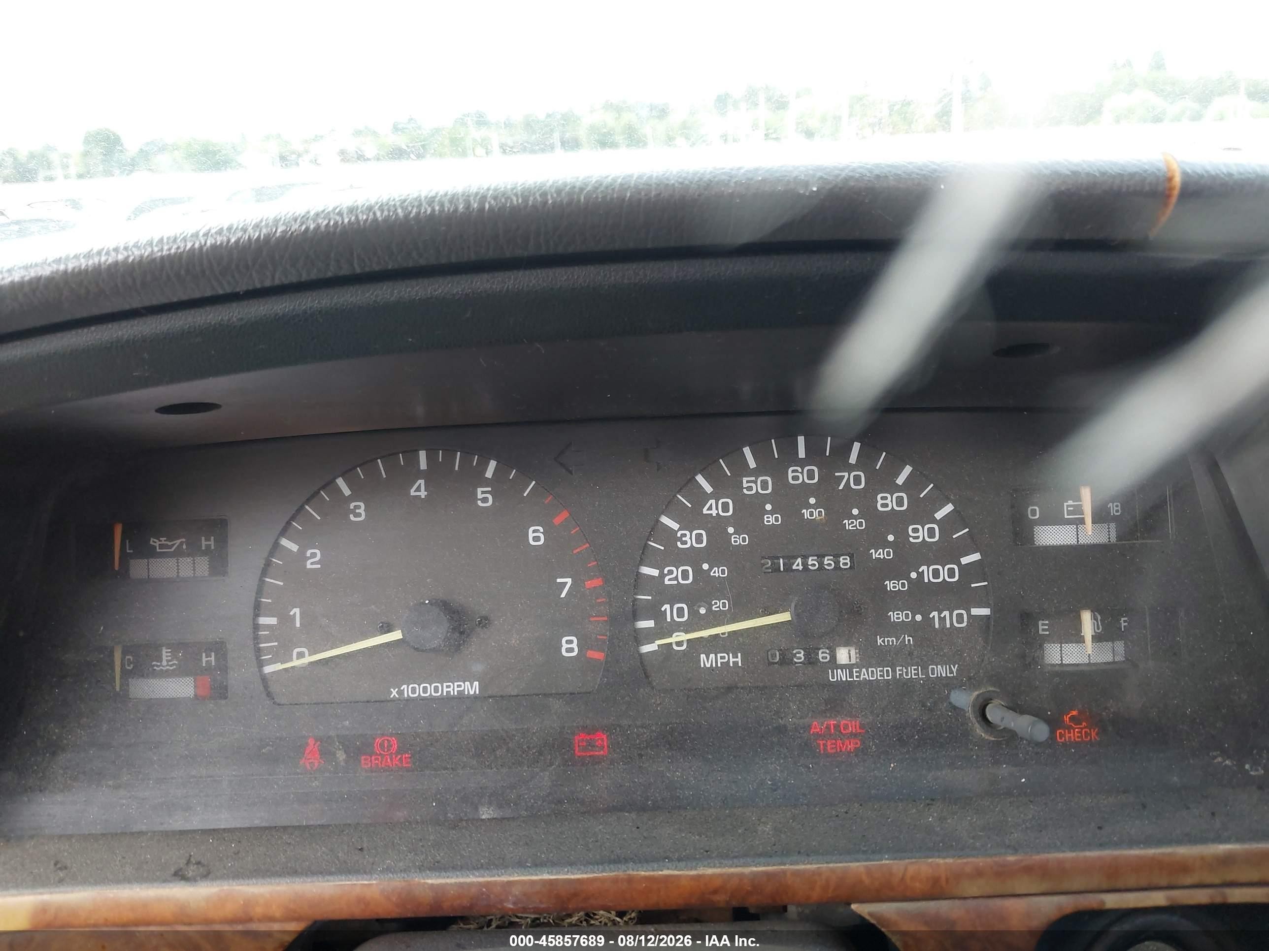 1995 Toyota 4runner Vn39 Sr5 Gray vin: JT3VN39W7S0178706