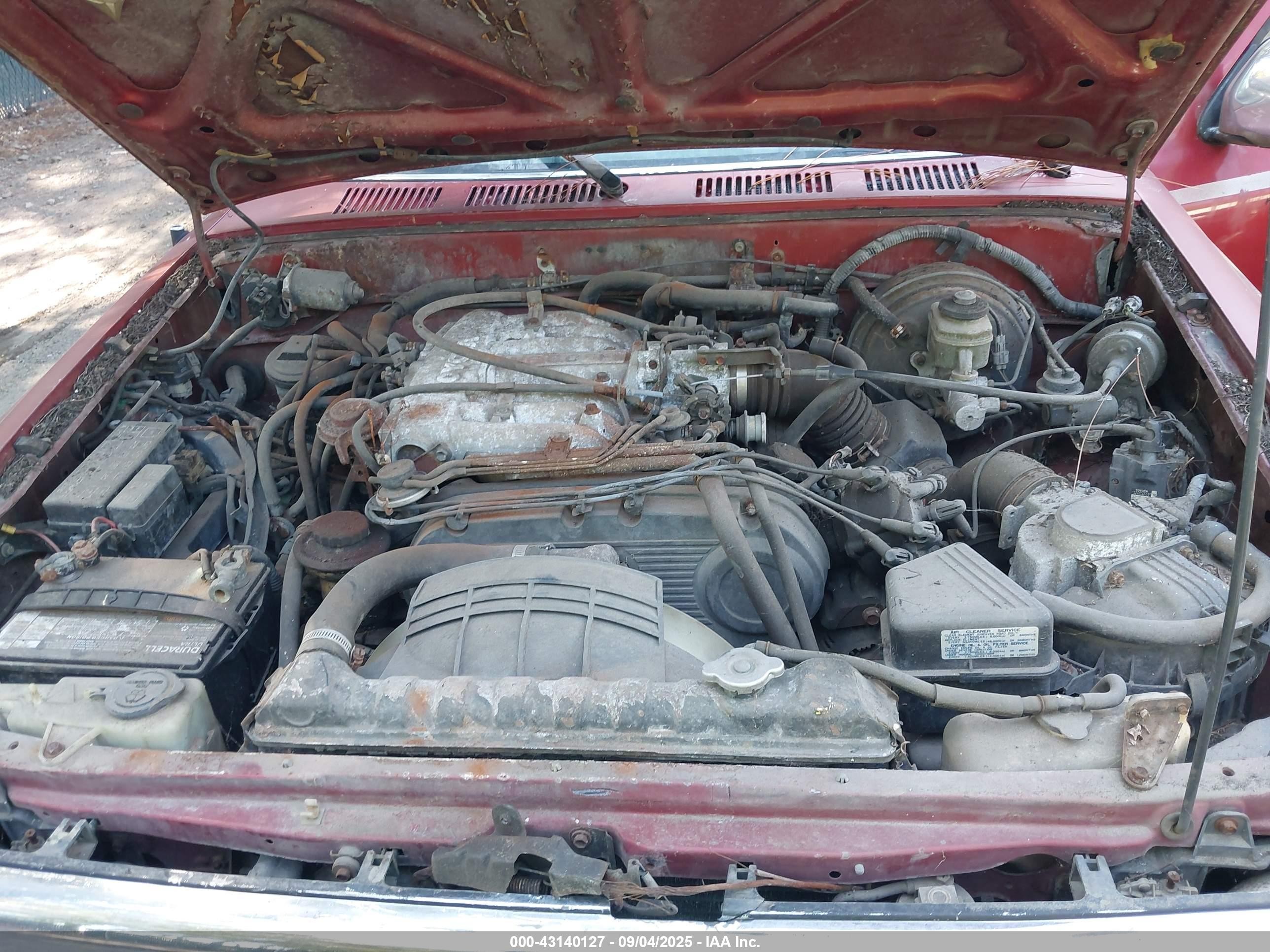 1992 Toyota 4runner Vn39 Sr5 Красный vin: JT3VN39W8N0081907