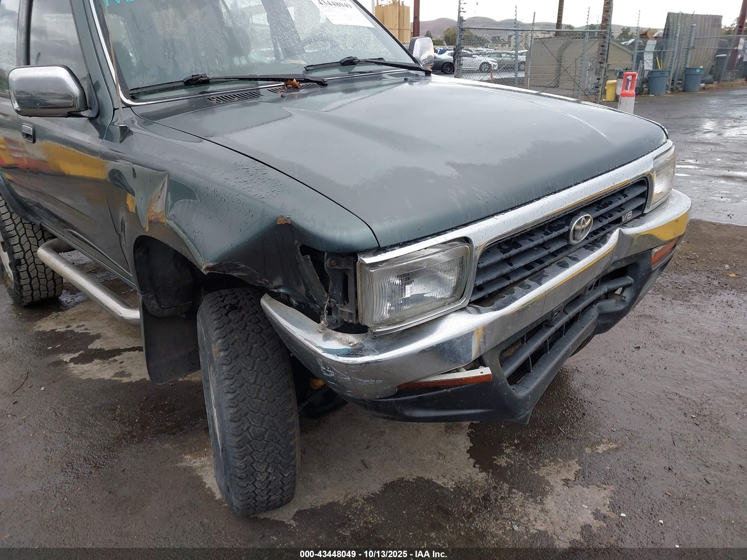 1992 Toyota 4runner Vn39 Sr5 Синий vin: JT3VN39W8N0083933